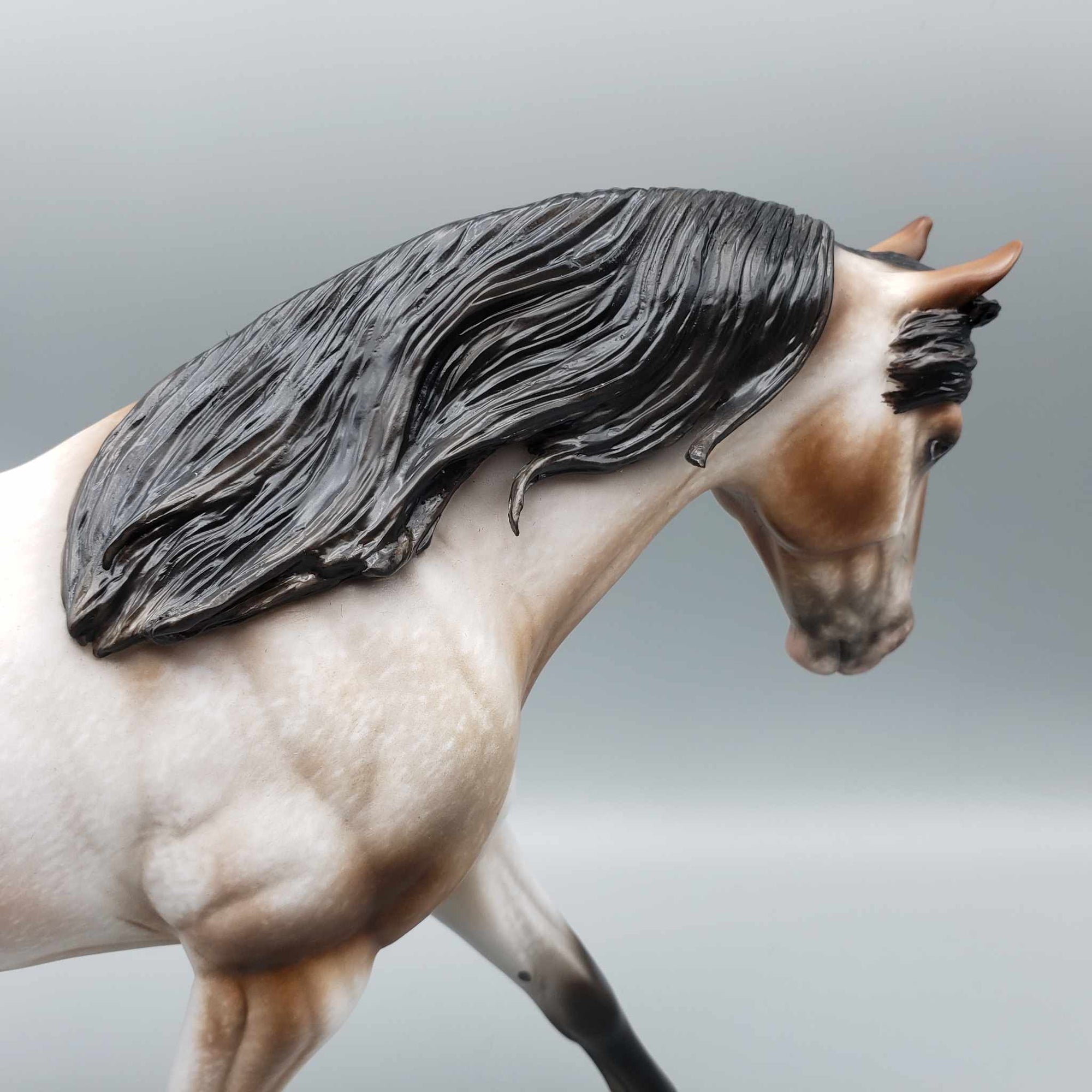 Cocktail Attire OOAK Bay Varnish Appaloosa Irish Draught By Sheryl Leisure Best Offer 12/18/23