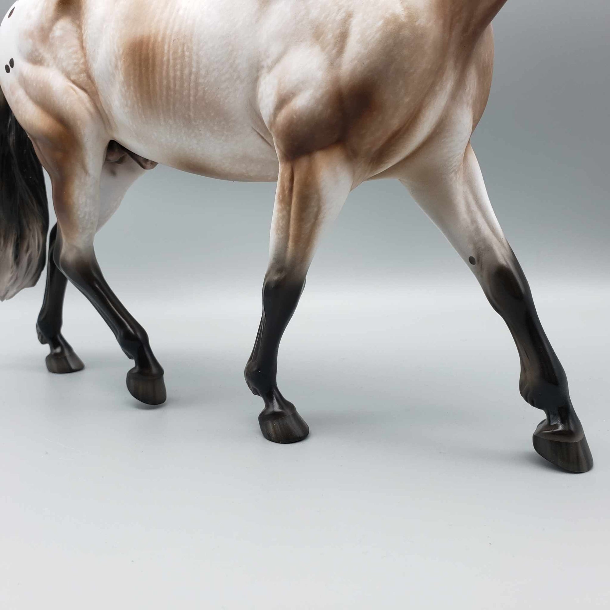 Cocktail Attire OOAK Bay Varnish Appaloosa Irish Draught By Sheryl Leisure Best Offer 12/18/23