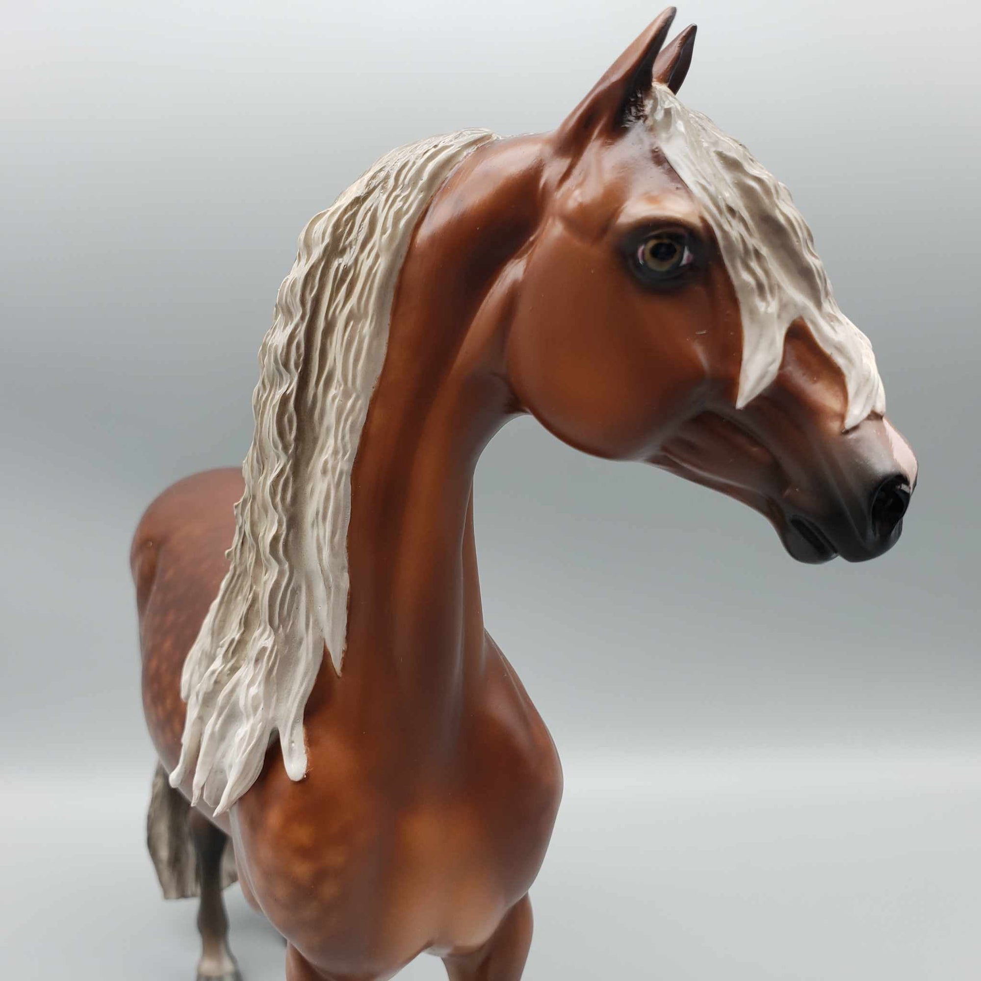 Sir Logris OOAK Dappled Silver Bay Morgan By Sheryl Leisure Best Offer 12/18/23