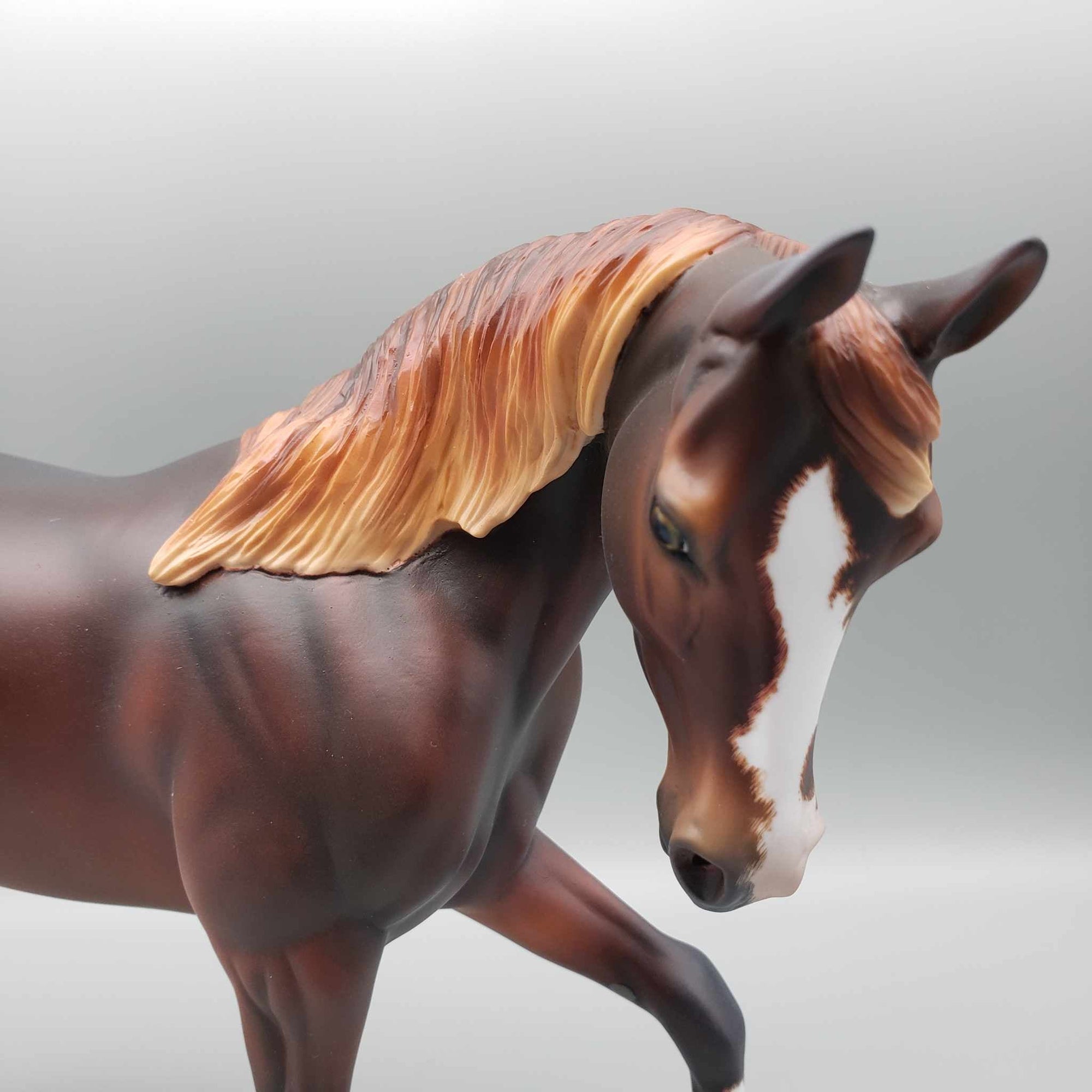 Radiant OOAK Dappled Chestnut Thoroughbred By Ellen Robbins Best Offer 12/18/23