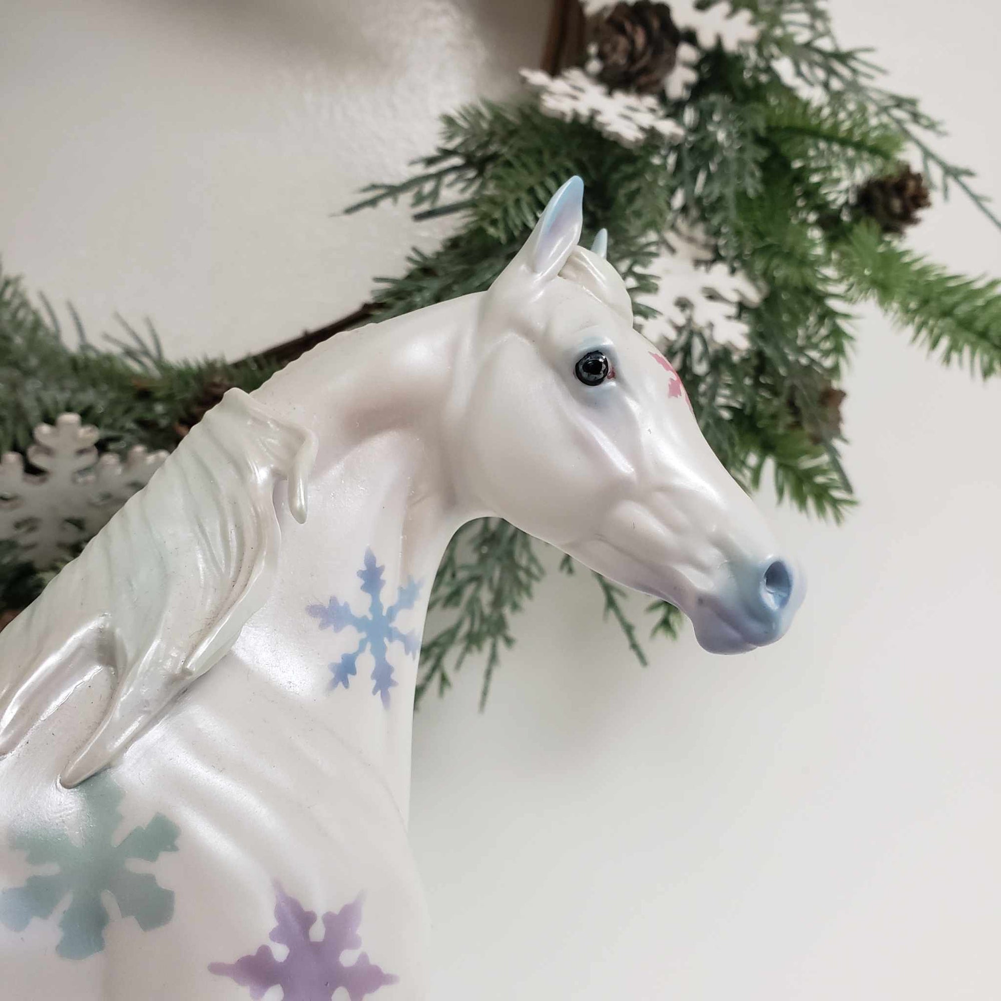 Snowflake Winter Arab Mare DAH SAMPLE Model - New Year Weekend Flash Sale 2024