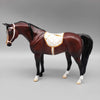 I&#39;ll Drink To That OOAK Bay Pebble Arabian with Handpainted Tack By Jess Hamill New Year Sales Collection NY23