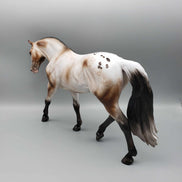 Cocktail Attire OOAK Bay Varnish Appaloosa Irish Draught By Sheryl Leisure Best Offer 12/18/23