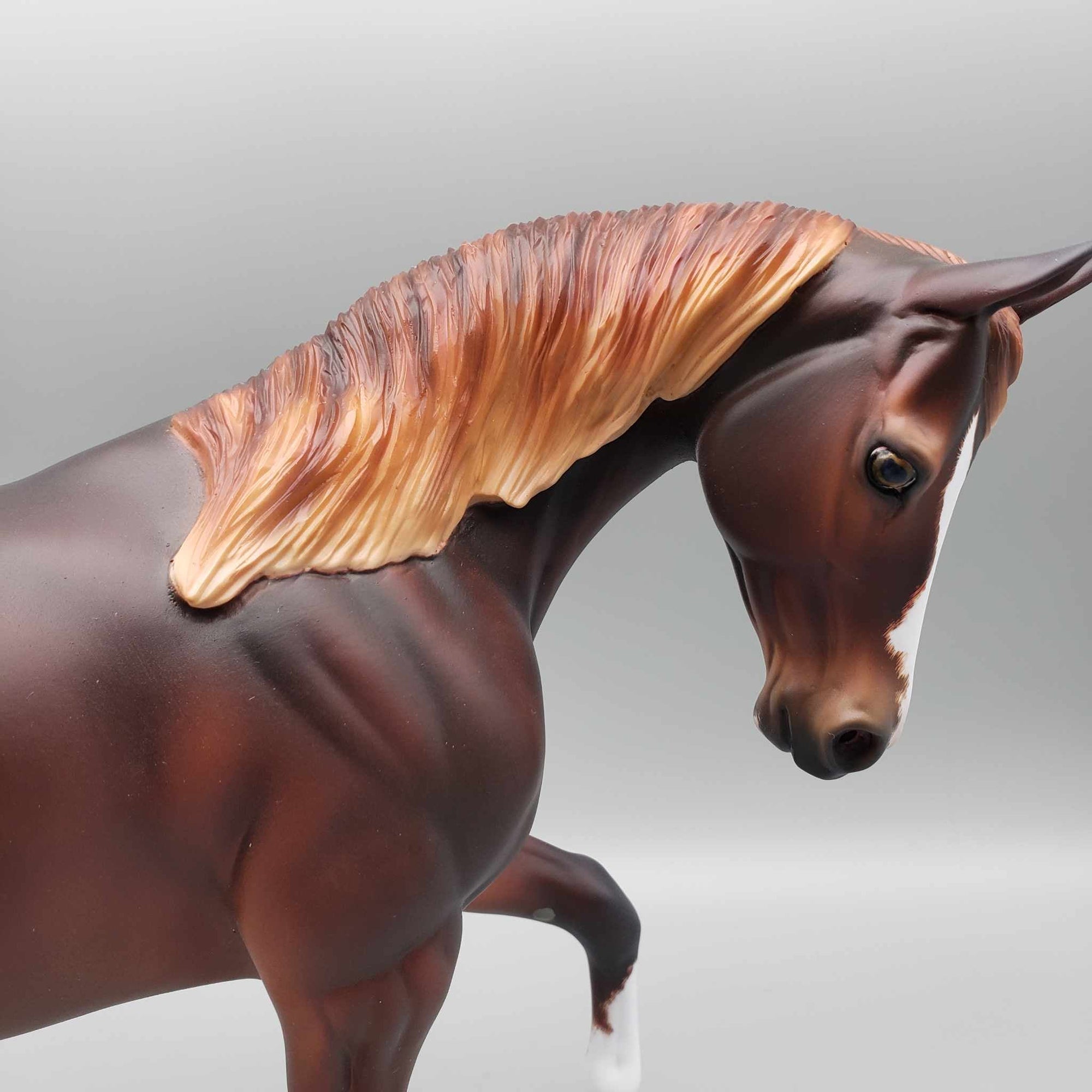 Radiant OOAK Dappled Chestnut Thoroughbred By Ellen Robbins Best Offer 12/18/23