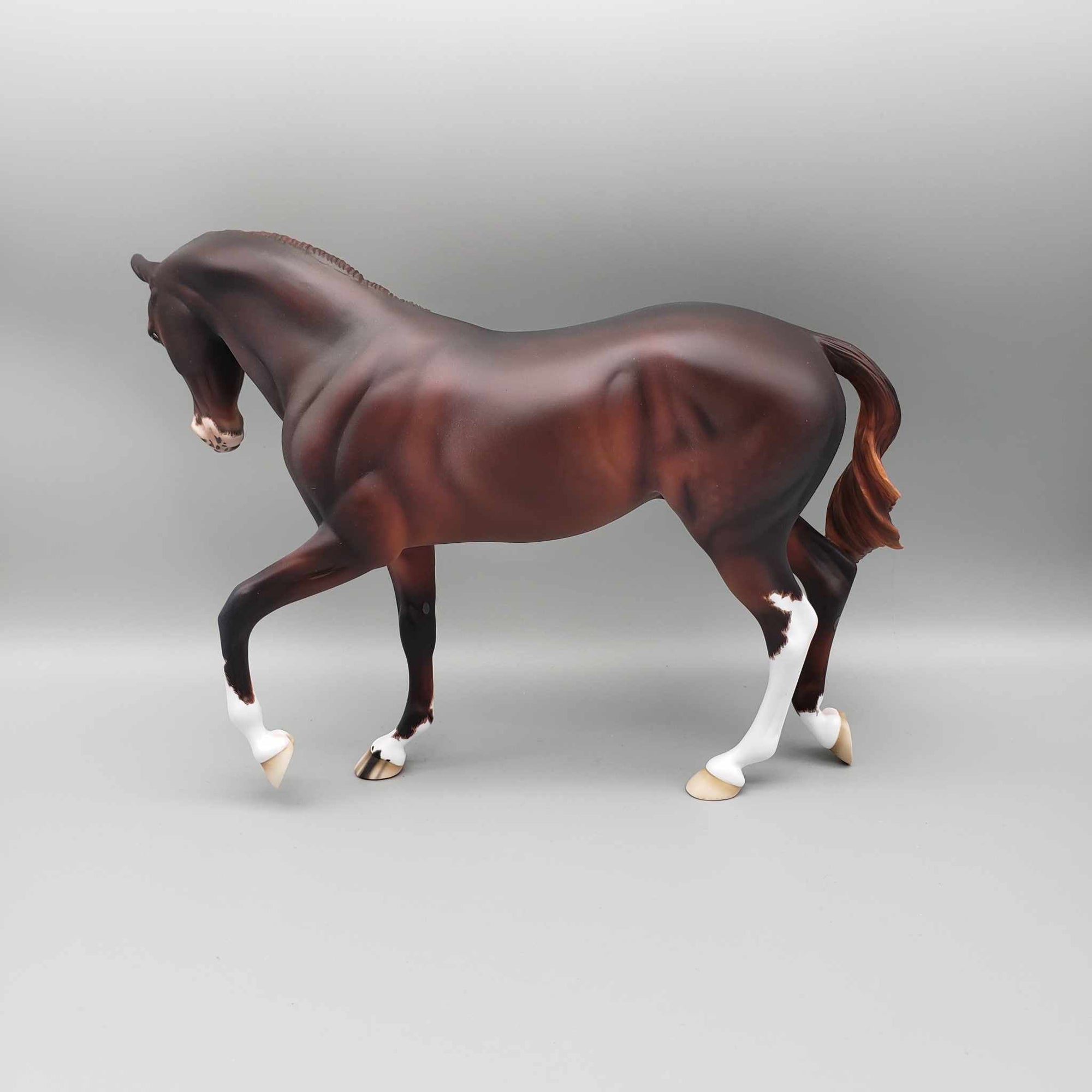 Radiant OOAK Dappled Chestnut Thoroughbred By Ellen Robbins Best Offer 12/18/23