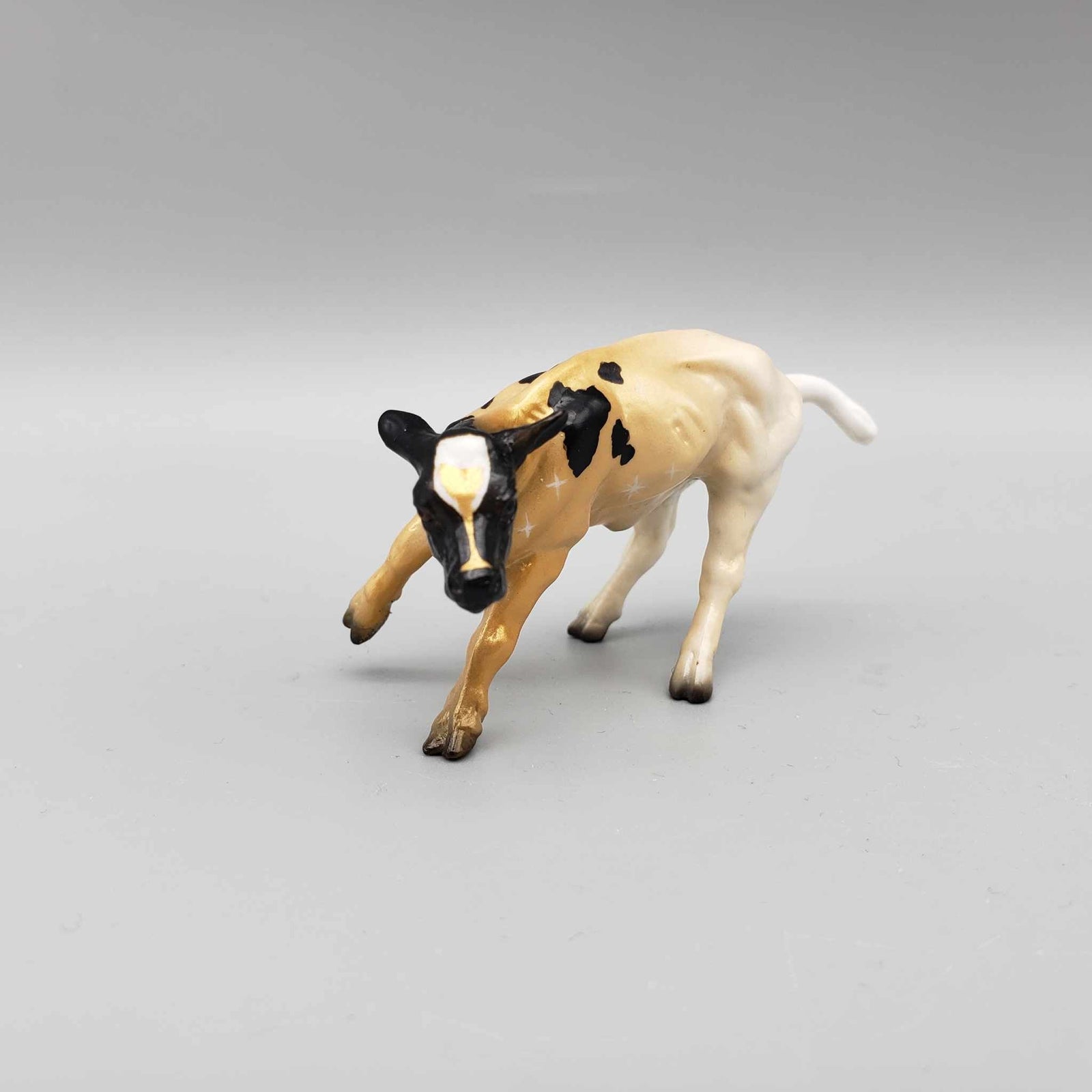 Champagne Toast OOAK Deco Calf Chip By Jess Hamill New Year Sales Collection NY23