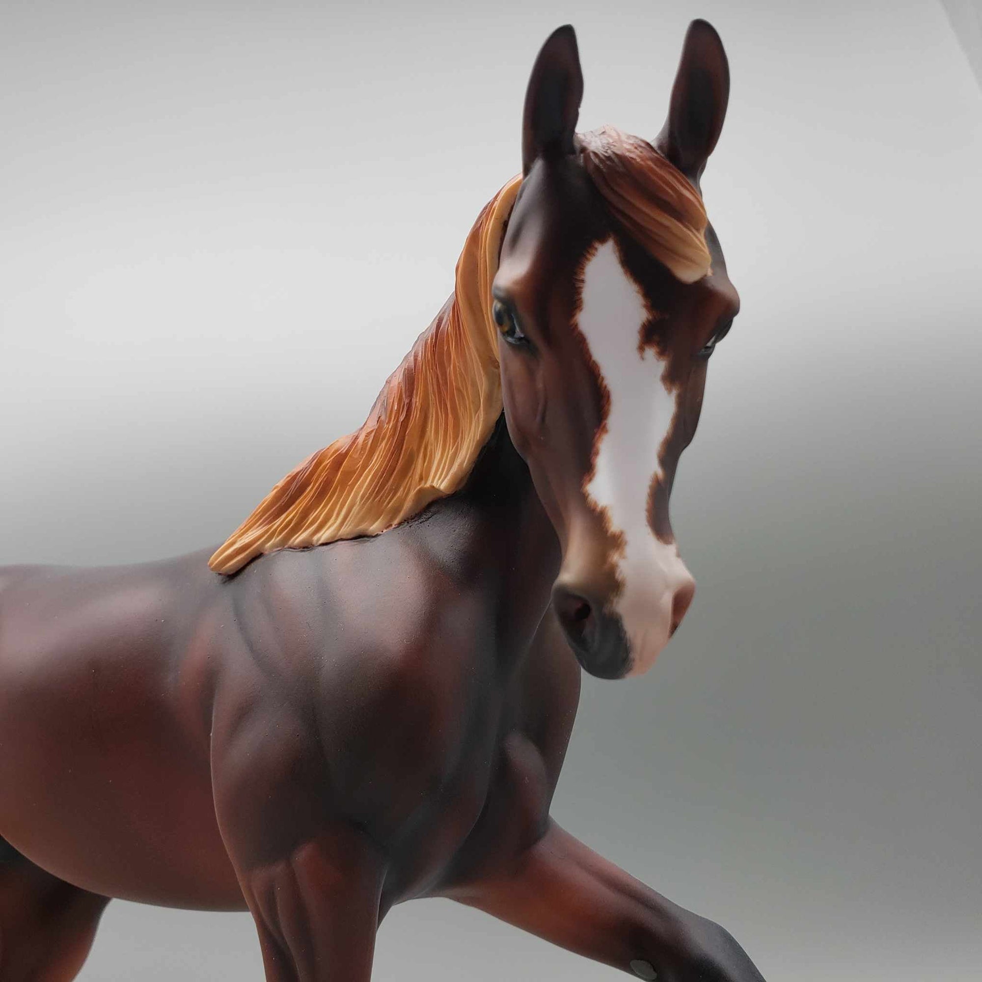 Radiant OOAK Dappled Chestnut Thoroughbred By Ellen Robbins Best Offer 12/18/23