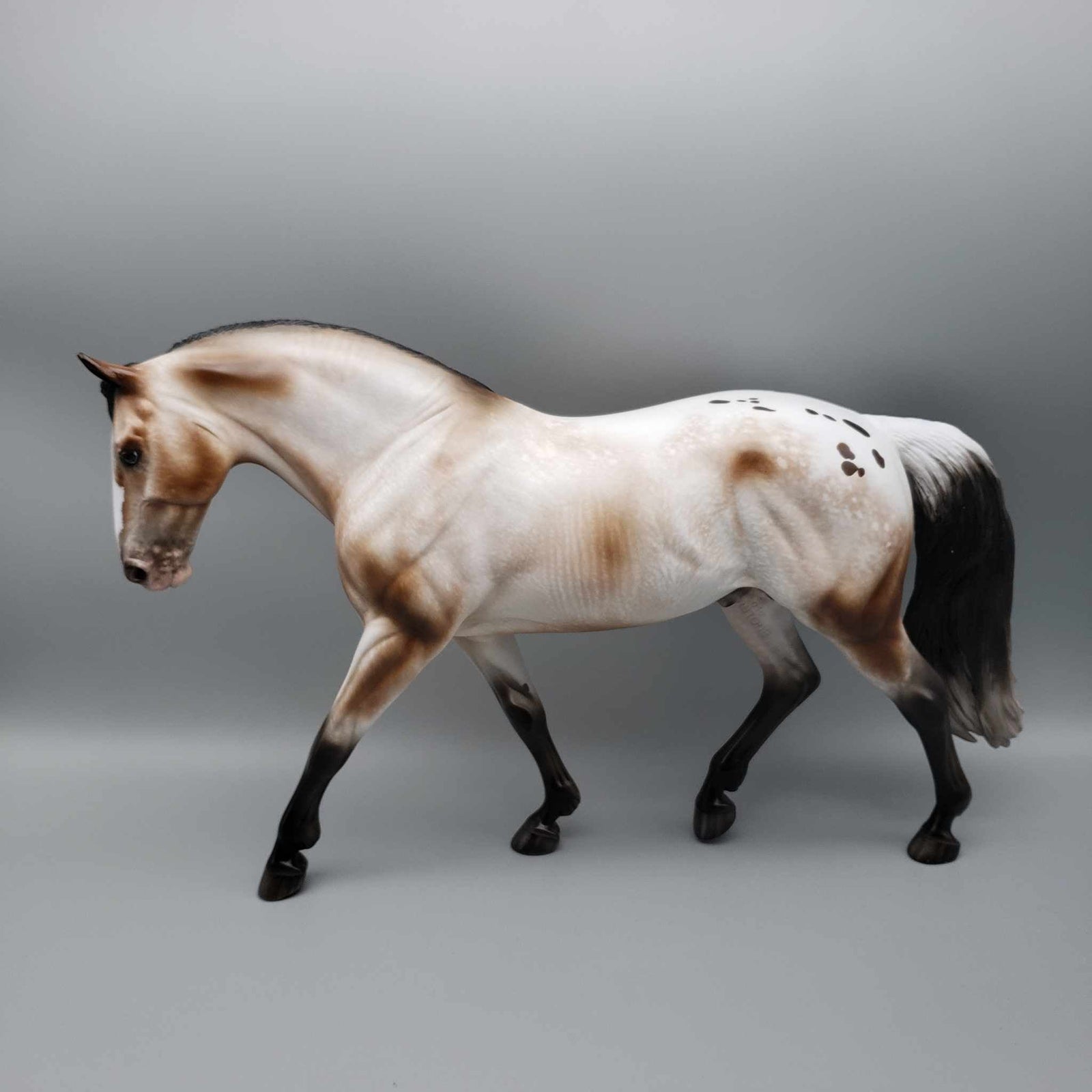 Cocktail Attire OOAK Bay Varnish Appaloosa Irish Draught By Sheryl Leisure Best Offer 12/18/23