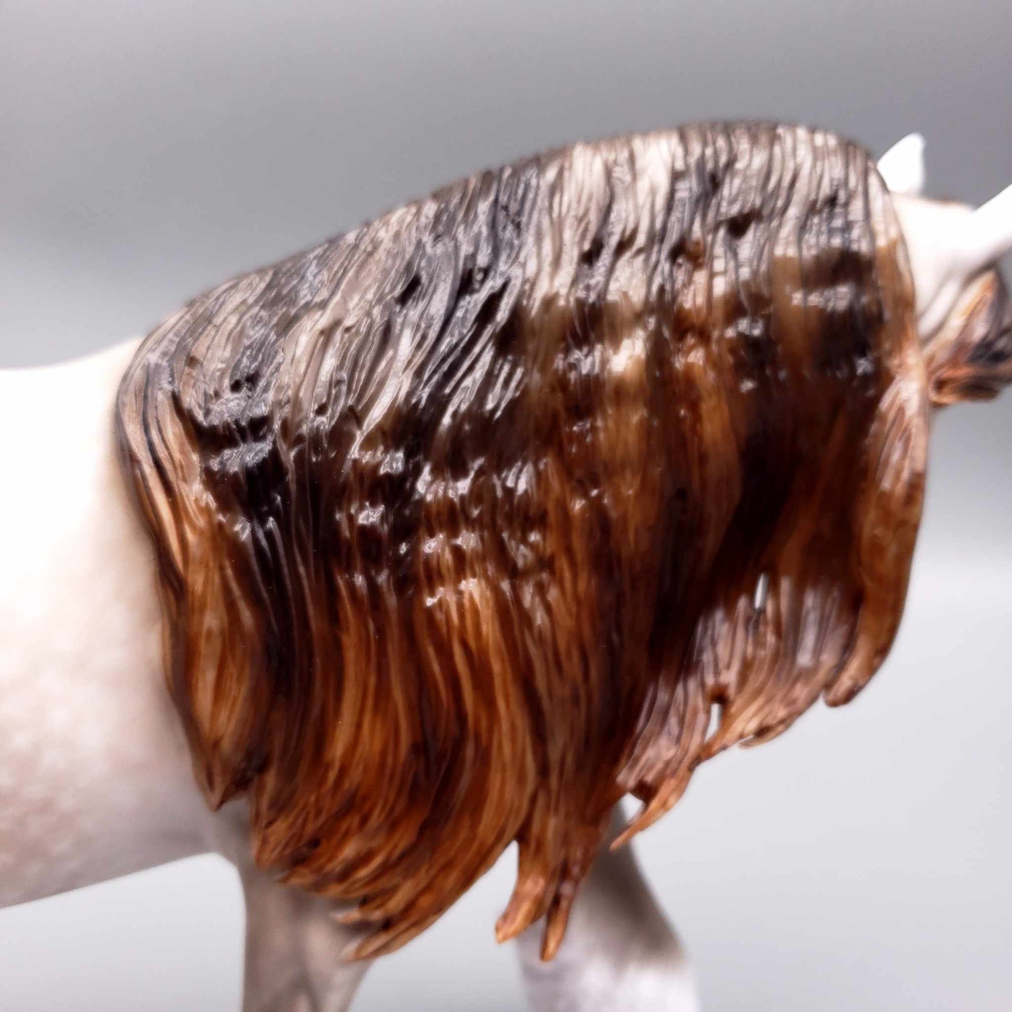 Snow Festival OOAK Dappled Rose Grey Irish Cob By Sheryl Leisure Best Offer 12/18/23