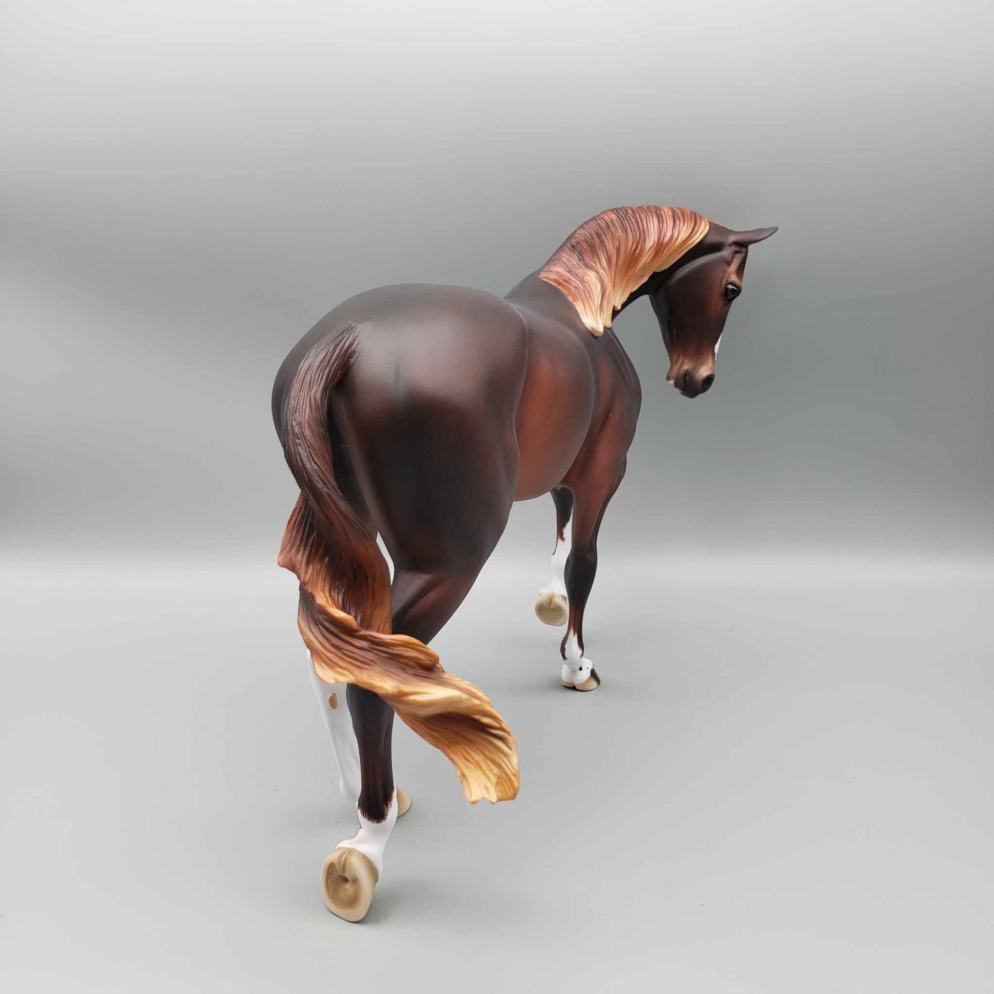 Radiant OOAK Dappled Chestnut Thoroughbred By Ellen Robbins Best Offer 12/18/23
