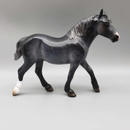 Midnight Resolutions OOAK Dappled Black Pebble Draft By Jess Hamill New Year Sales Collection NY23