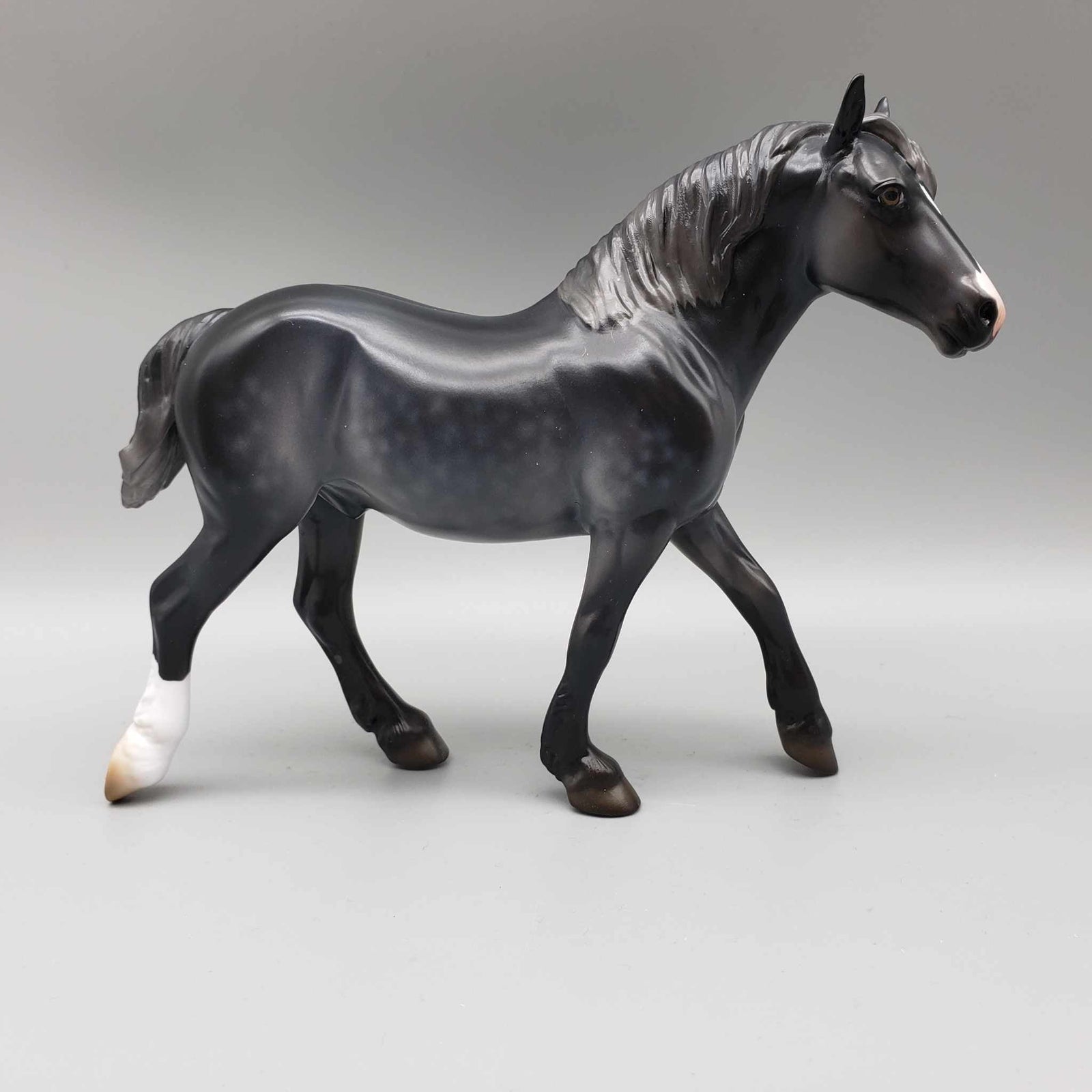 Midnight Resolutions OOAK Dappled Black Pebble Draft By Jess Hamill New Year Sales Collection NY23