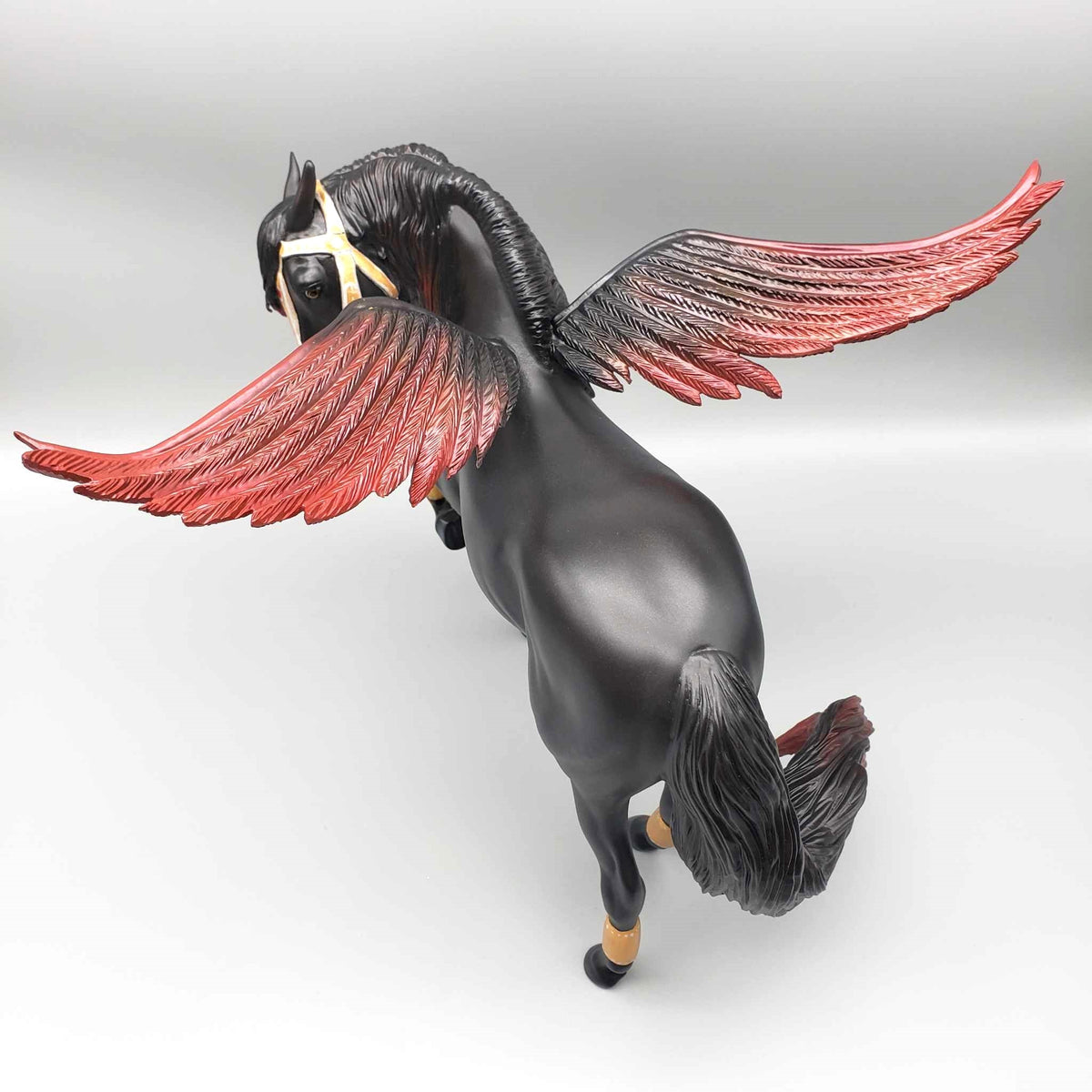 Affinity OOAK Black and Red Winged Andalusian By Carrie Keller Best Offers 12/26/23