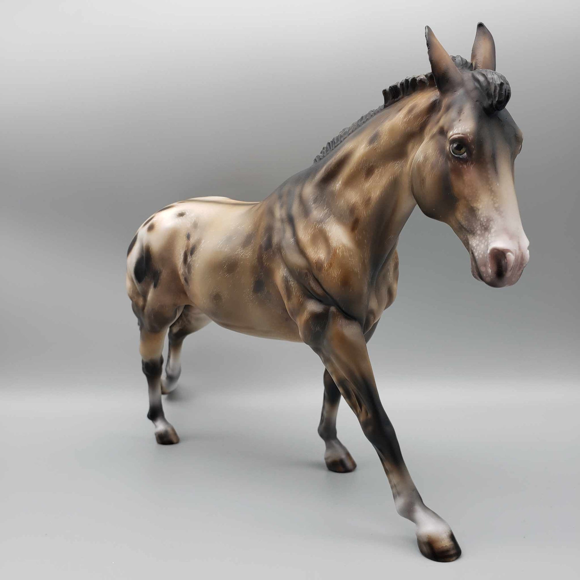 Mulio OOAK Appaloosa Custom Remington by Julie Keim Employee Appreciation Model