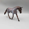 Warm Wishes OOAK Red Roan Warmblood Pebble By Angela Marleau New Year Sales Collection NY23