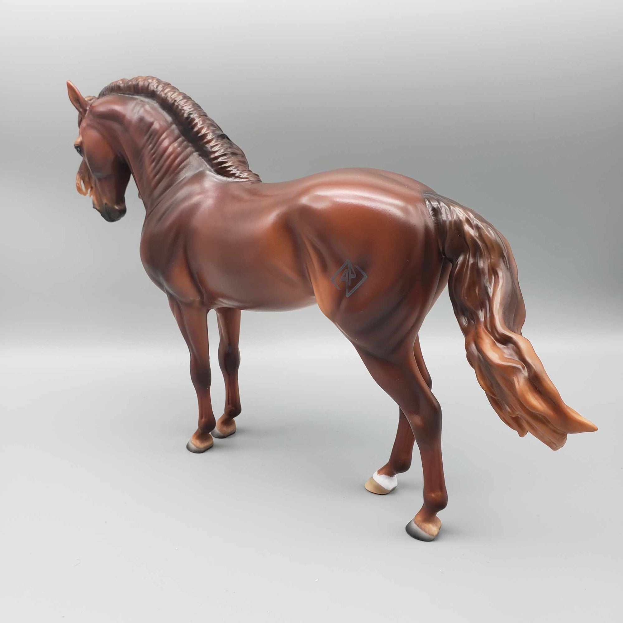 Calido OOAK Lightly Dappled Chestnut Andalusian By Ashley Palmer Employee Appreciation Model