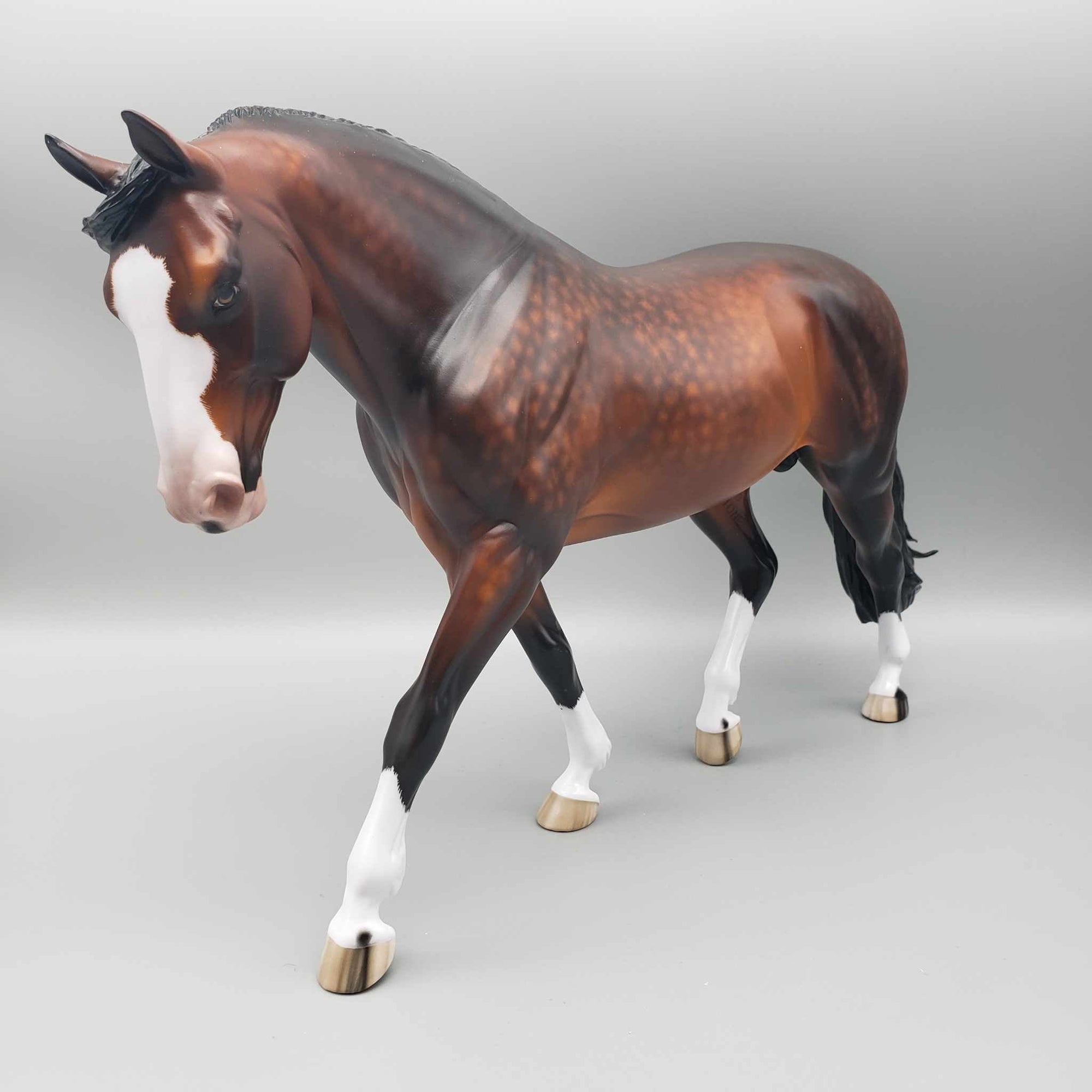 Sagramore OOAK Dappled Bay Irish Draught By Sheryl Leisure Best Offers 12/26/23