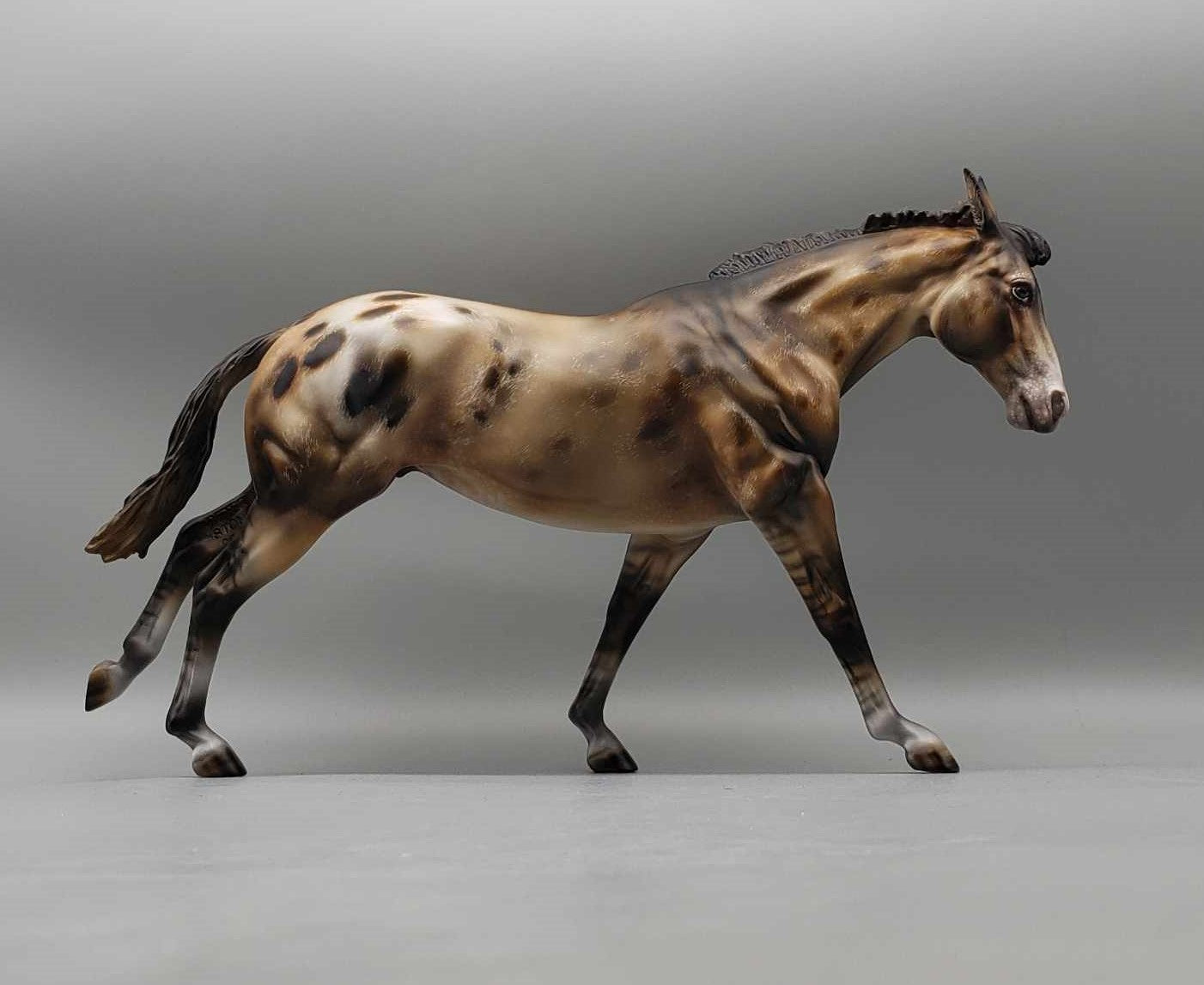 Mulio OOAK Appaloosa Custom Remington by Julie Keim Employee Appreciation Model