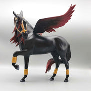 Affinity OOAK Black and Red Winged Andalusian By Carrie Keller Best Offers 12/26/23