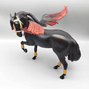 Affinity OOAK Black and Red Winged Andalusian By Carrie Keller Best Offers 12/26/23