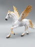 St. Nico OOAK Deco Gold Winged Angel Friesian Chip By Jess Hamill Holiday Sale HS23