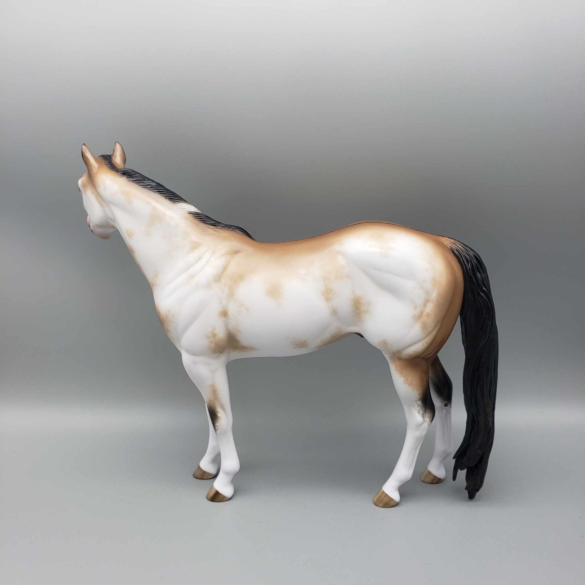 Jingle Berry OOAK Buckskin Sabino ISH By Sheryl Leisure Best Offers 12/26/23