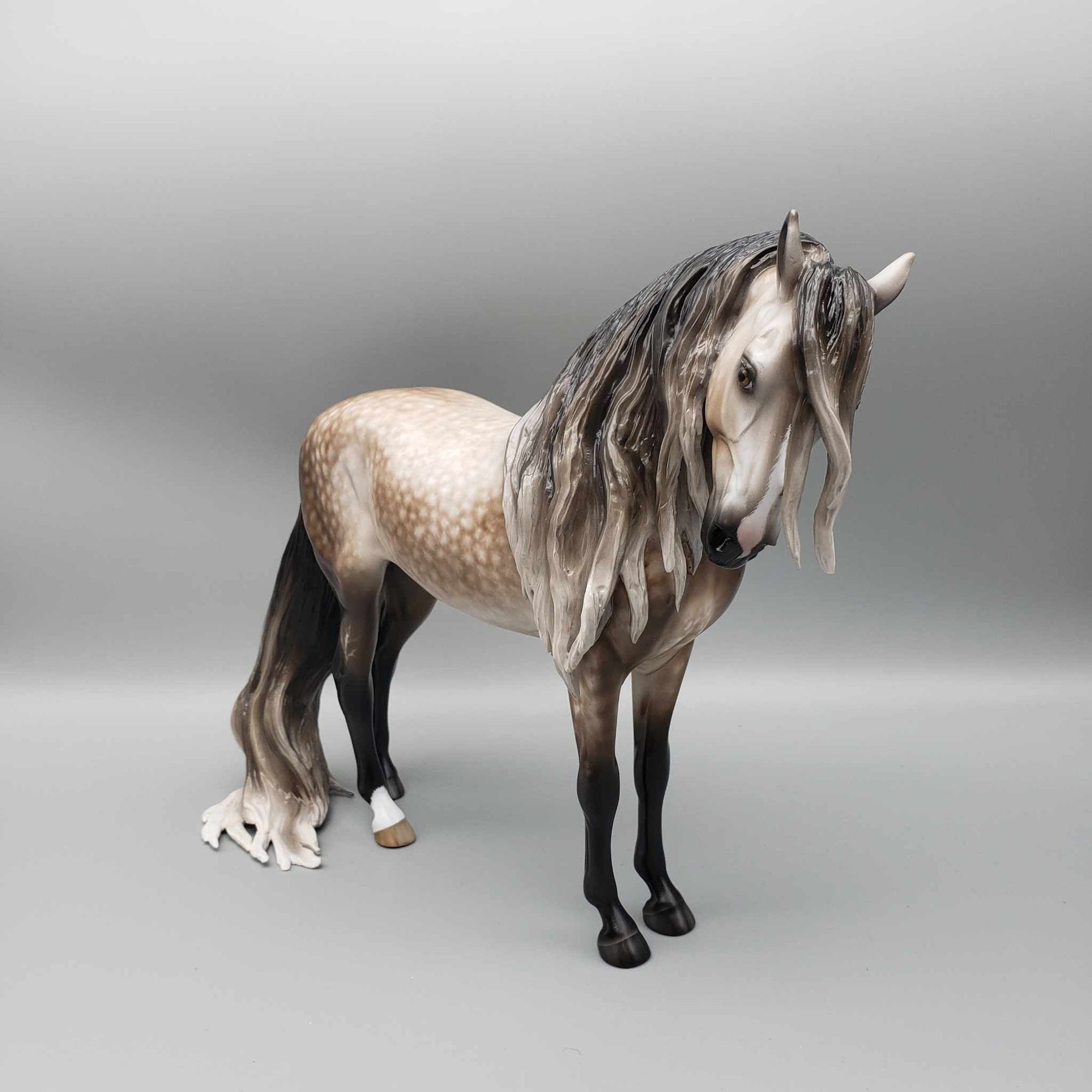 Passion OOAK Star Dappled Bay Going Grey Andalusian By Sheryl Leisure Best Offer 1/2/24