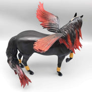Affinity OOAK Black and Red Winged Andalusian By Carrie Keller Best Offers 12/26/23