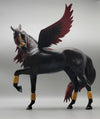 Affinity OOAK Black and Red Winged Andalusian By Carrie Keller Best Offers 12/26/23