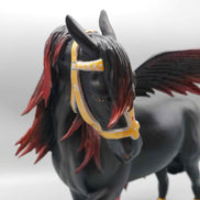 Affinity OOAK Black and Red Winged Andalusian By Carrie Keller Best Offers 12/26/23