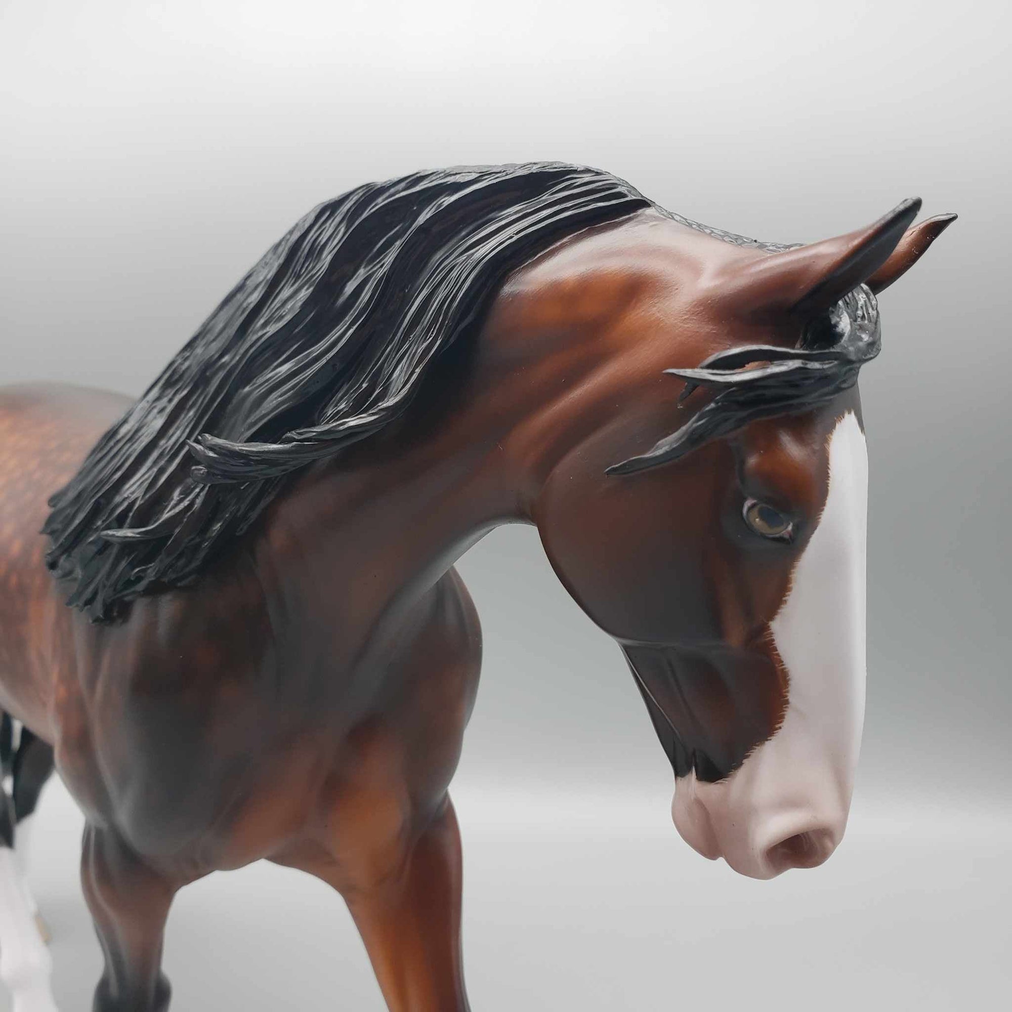 Sagramore OOAK Dappled Bay Irish Draught By Sheryl Leisure Best Offers 12/26/23