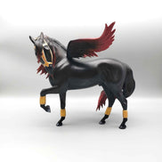 Affinity OOAK Black and Red Winged Andalusian By Carrie Keller Best Offers 12/26/23