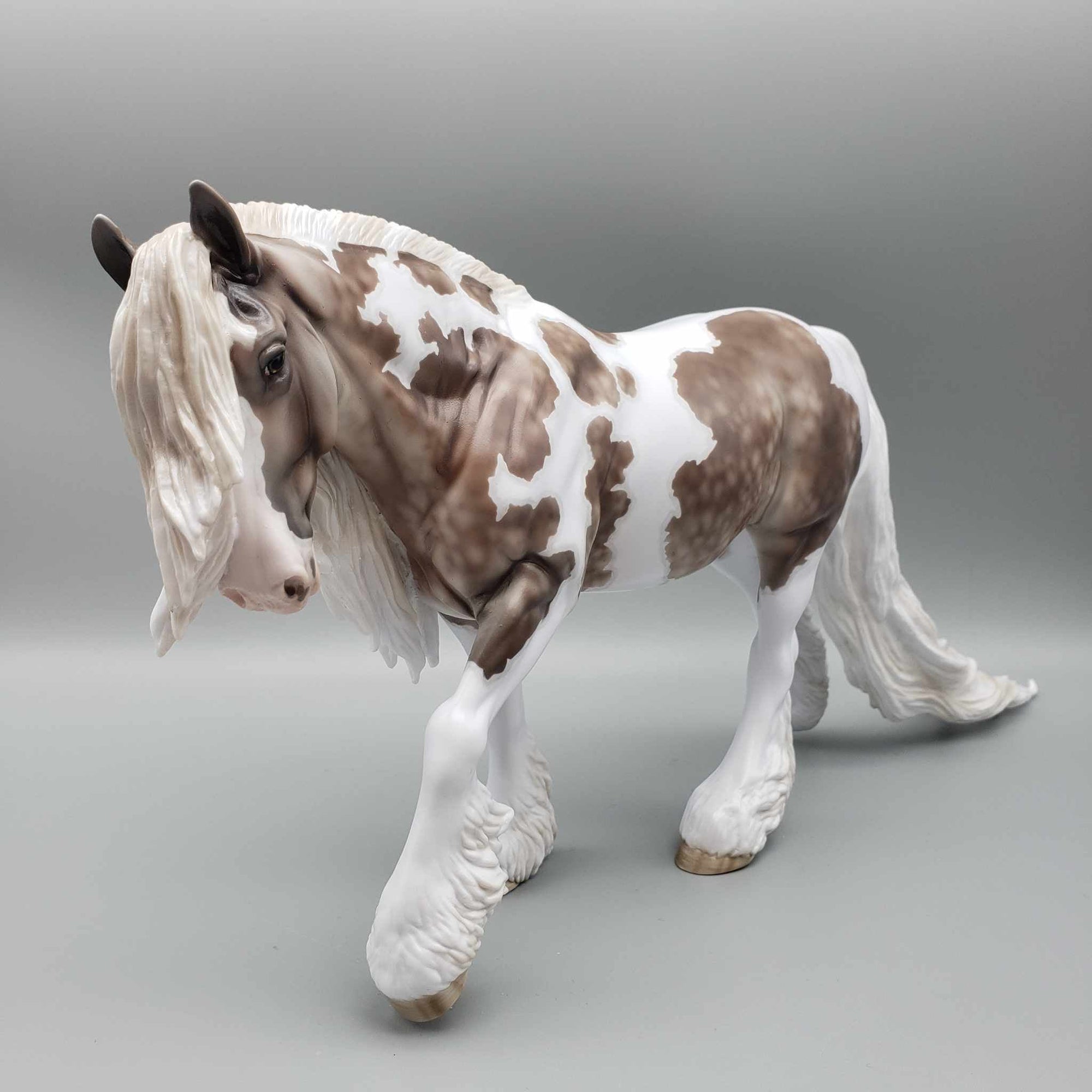 Sixpence OOAK Silver Dappled Tobiano Irish Cob By Jess Hamill Best Offer 1/2/24