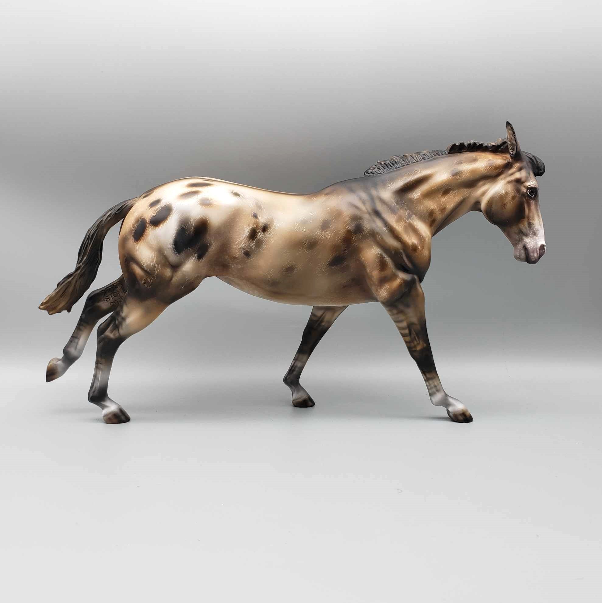 Mulio OOAK Appaloosa Custom Remington by Julie Keim Employee Appreciation Model