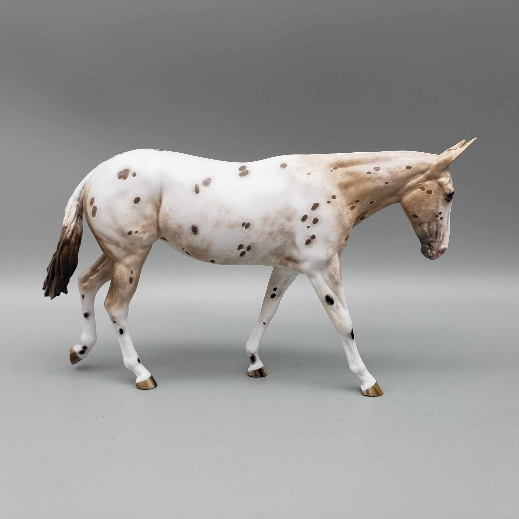 Glory OOAK Bay Appaloosa Pebble Mule By Sheryl Leisure Best Offer 1/2/24