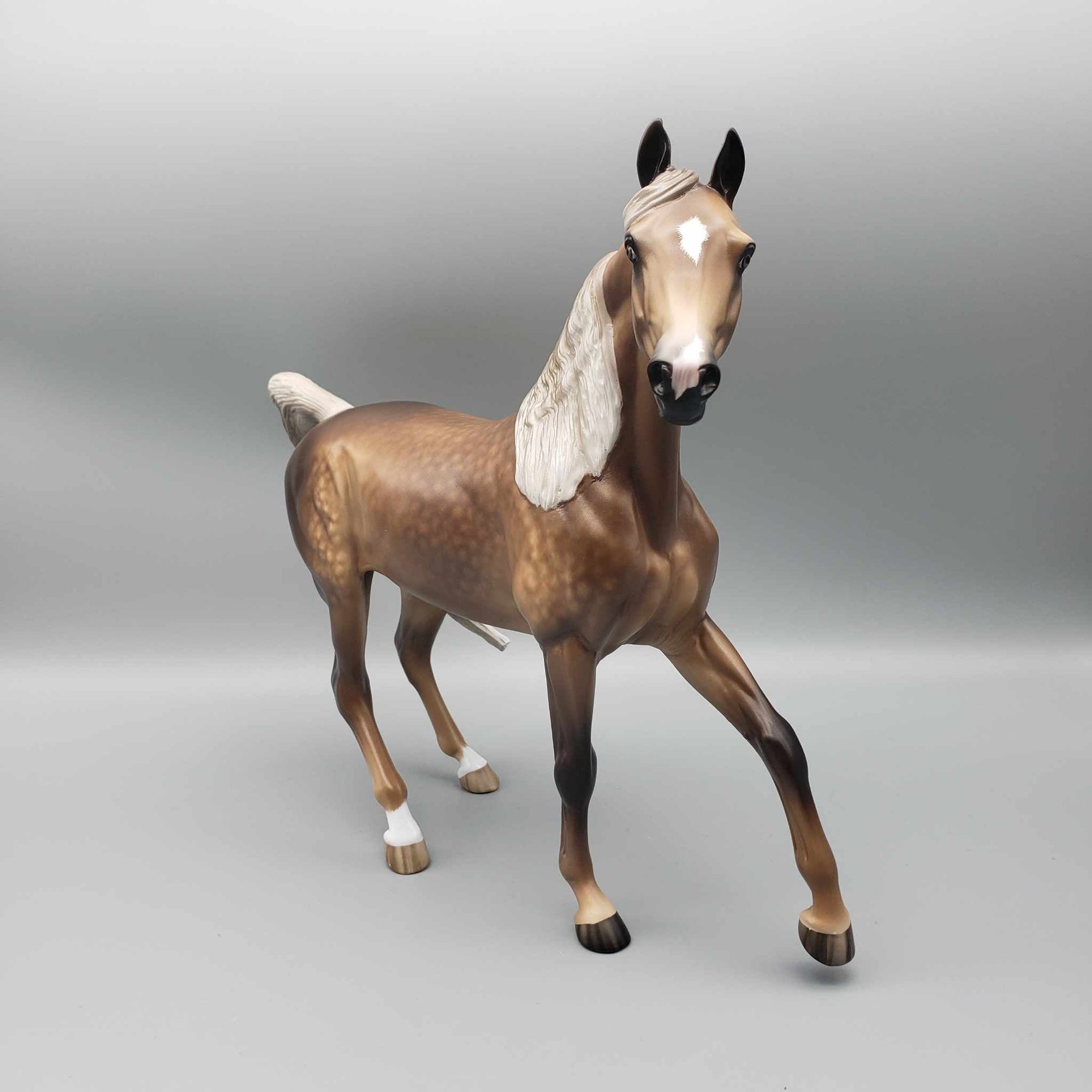 Kiss Me Now OOAK Dappled Sooty Buckskin Arab Mare By Sheryl Leisure Best Offer 1/7/24