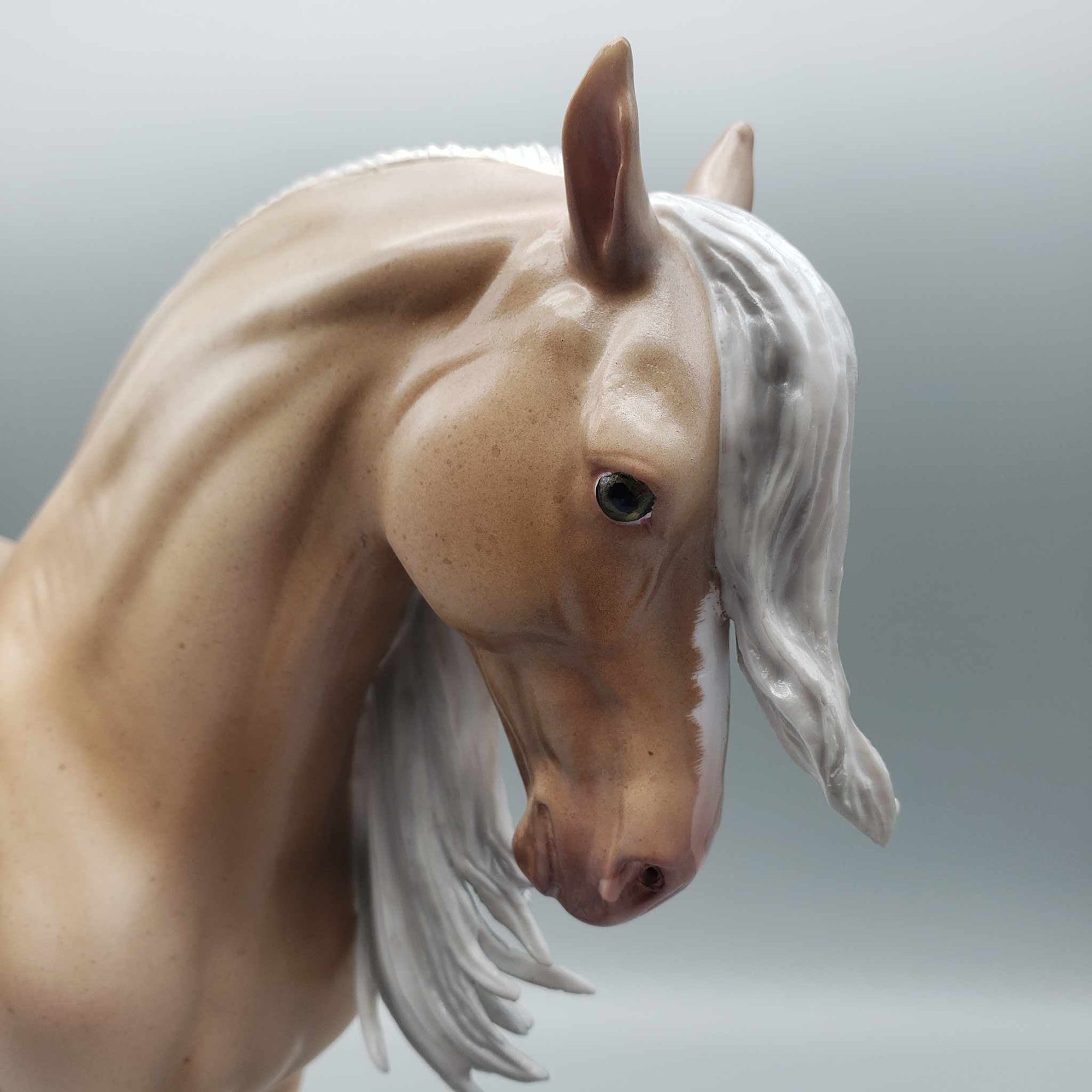 Hancock OOAK Fleabitten Andalusian By Angela Marleau Best Offer 1/22/24