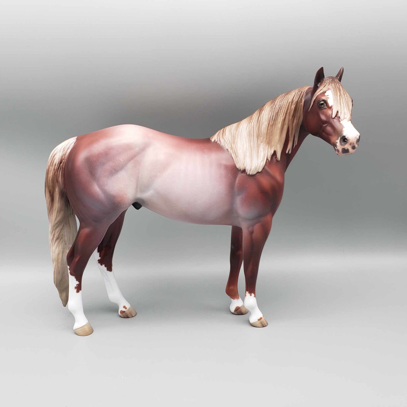 Caelid OOAK Red Roan Rabicano ISH By Jess Hamill Best Offer 1/7/24