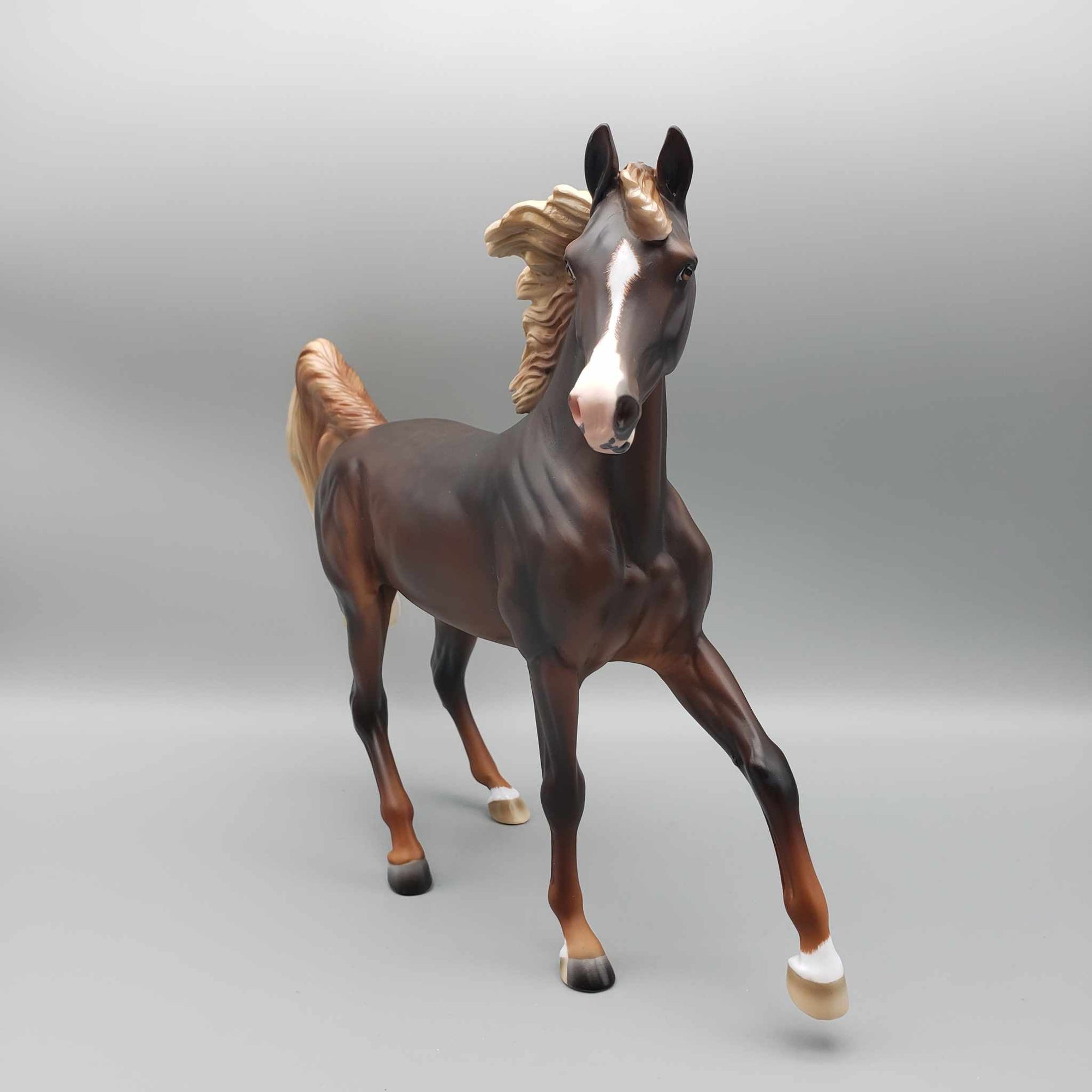 Artemisia OOAK Dappled Liver Chestnut Arab Mare By Ashley Palmer Best Offer 1/2/24