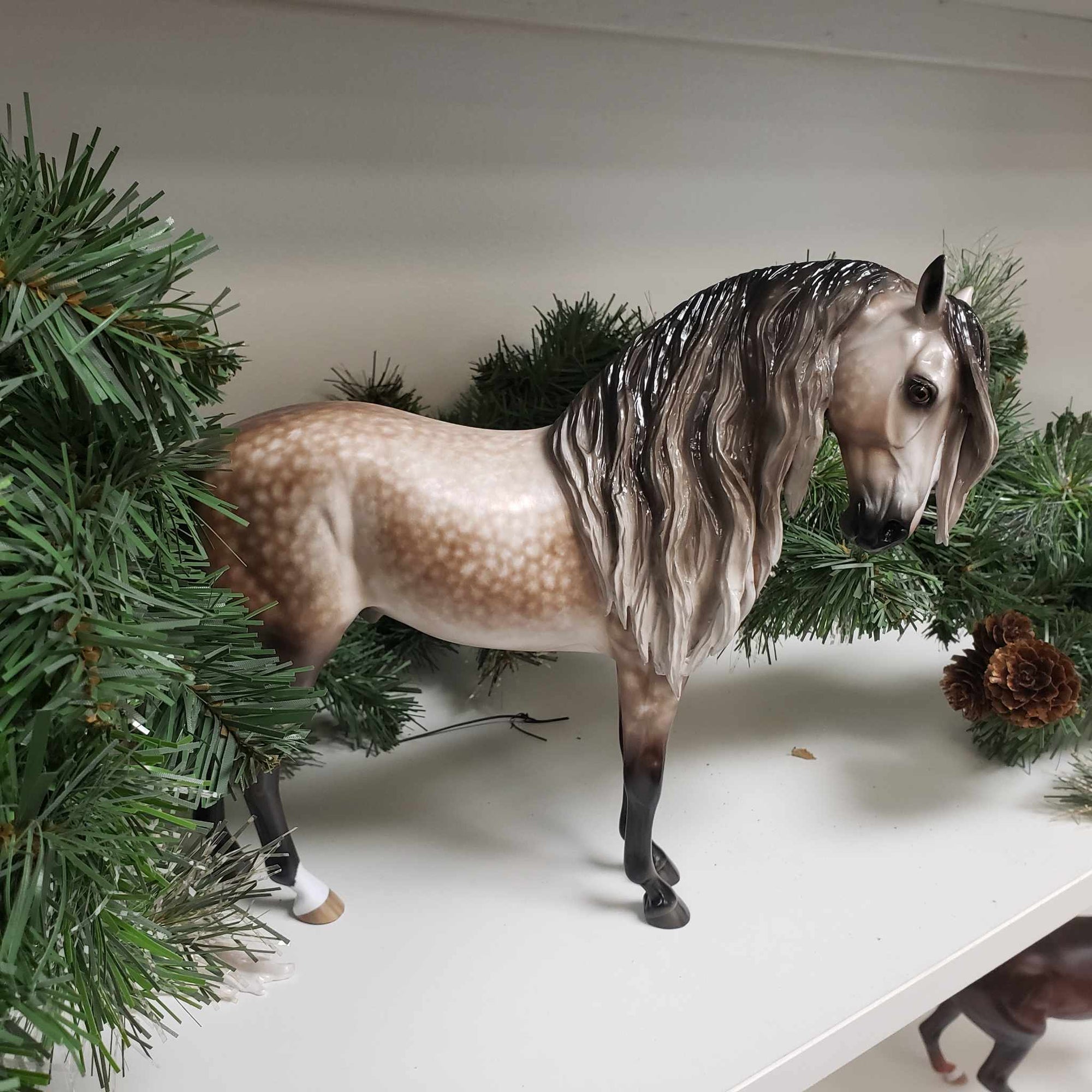 Passion OOAK Star Dappled Bay Going Grey Andalusian By Sheryl Leisure Best Offer 1/2/24