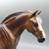 Hugs OOAK Dappled Liver Chestnut Heavy Draft Mare By Sheryl Leisure Best Offer 1/2/24