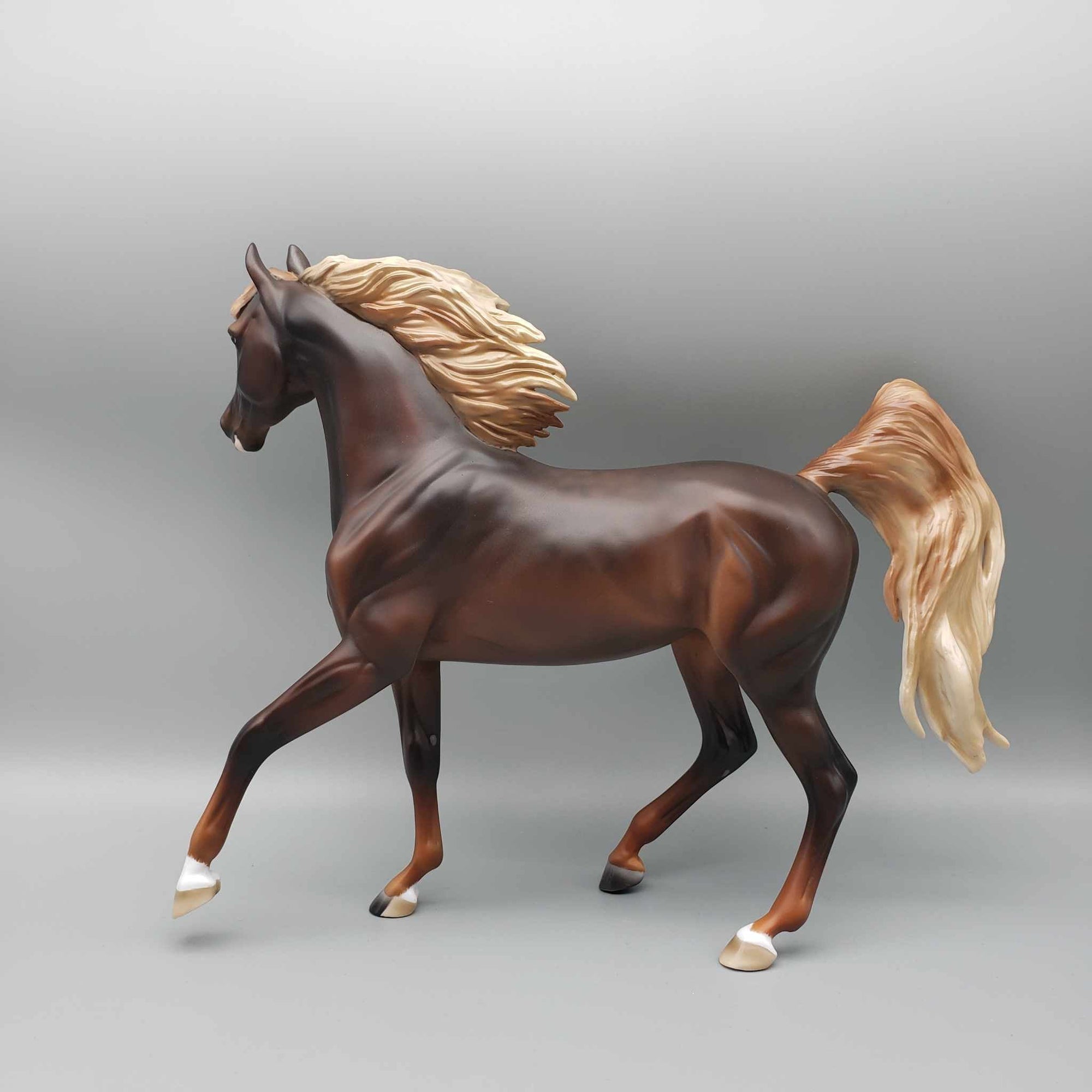 Artemisia OOAK Dappled Liver Chestnut Arab Mare By Ashley Palmer Best Offer 1/2/24