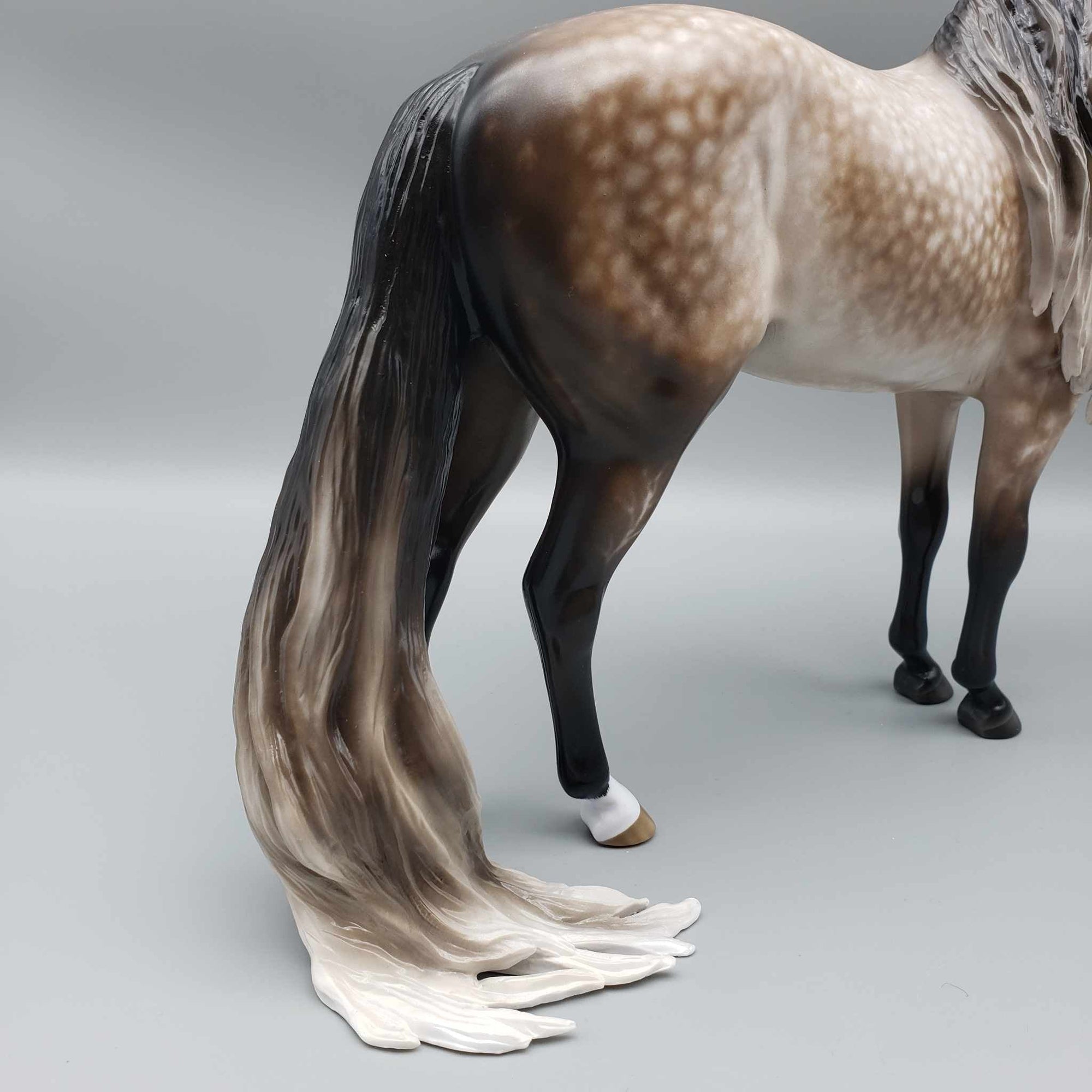 Passion OOAK Star Dappled Bay Going Grey Andalusian By Sheryl Leisure Best Offer 1/2/24