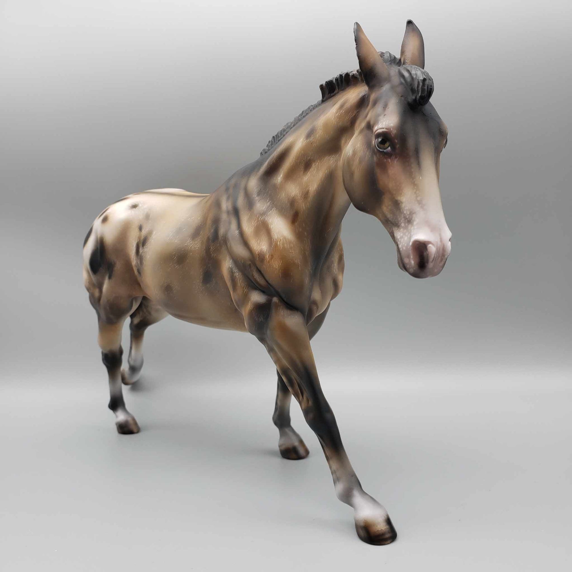 Mulio OOAK Appaloosa Custom Remington by Julie Keim Employee Appreciation Model