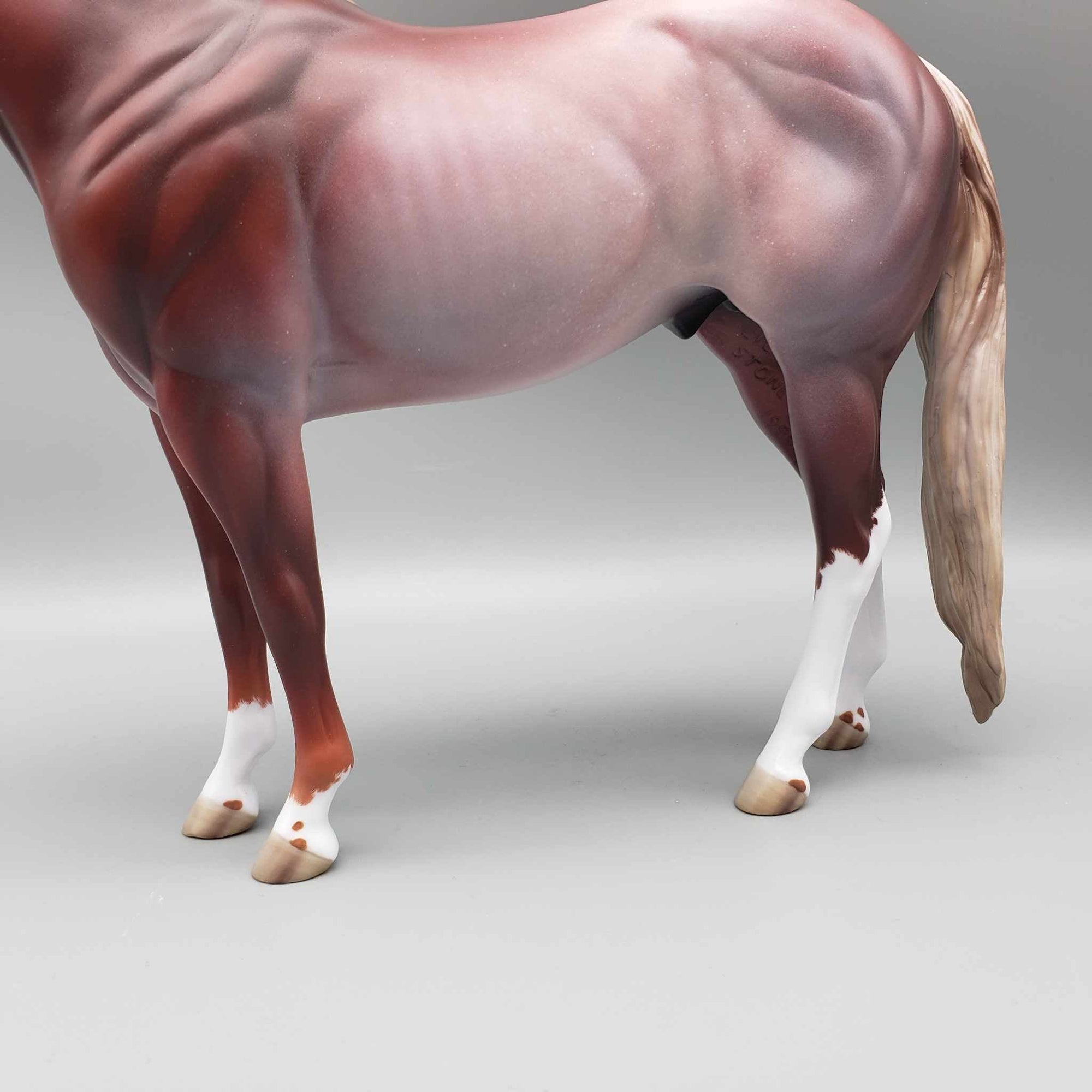 Caelid OOAK Red Roan Rabicano ISH By Jess Hamill Best Offer 1/7/24