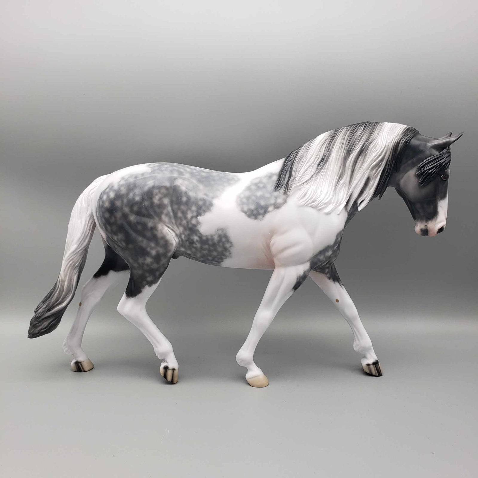 Blaidd OOAK Grey Tobiano Irish Draught By Jess Hamill Best Offer 1/7/24
