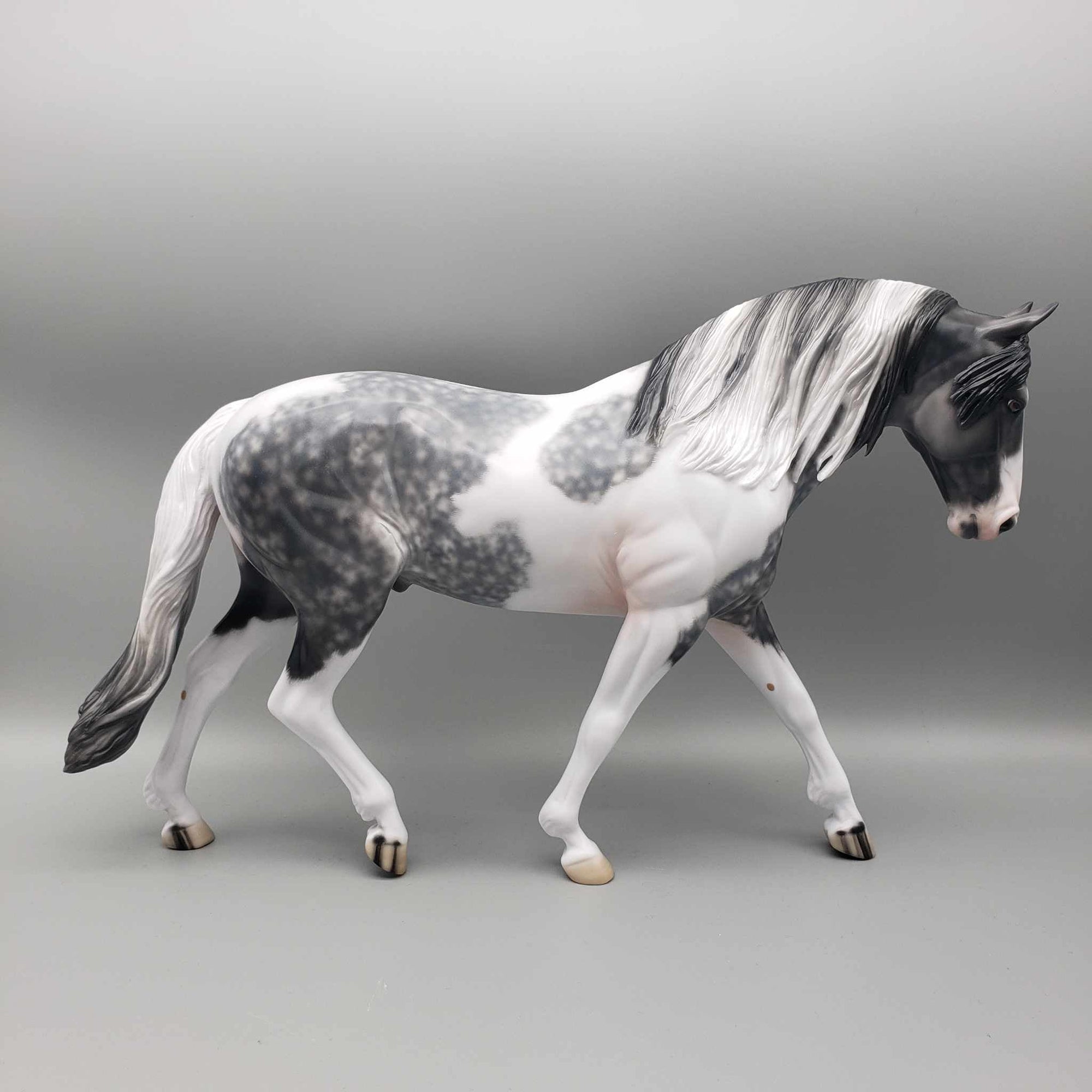 Blaidd OOAK Grey Tobiano Irish Draught By Jess Hamill Best Offer 1/7/24
