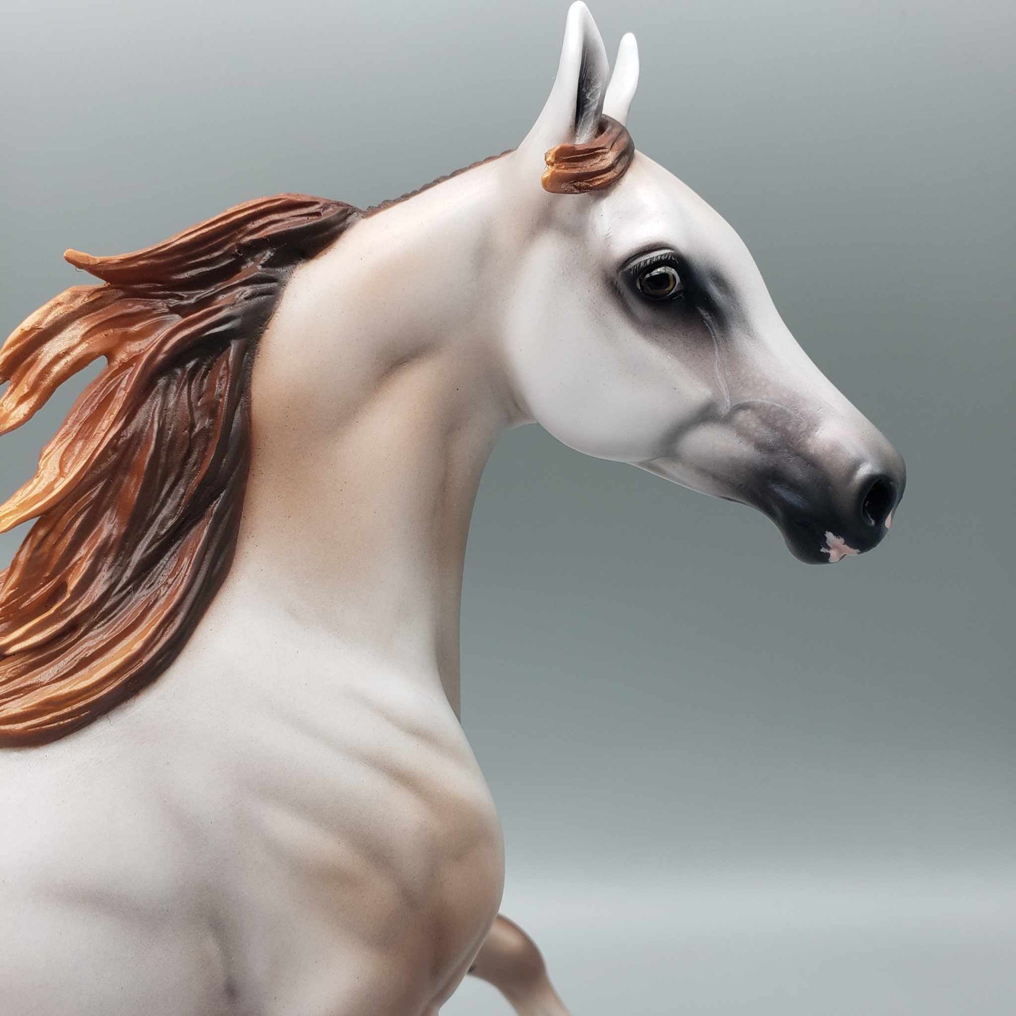 Candy Girl OOAK Chestnut Going Grey Arabian Mare By Ashley Palmer Best Offer 1/7/24