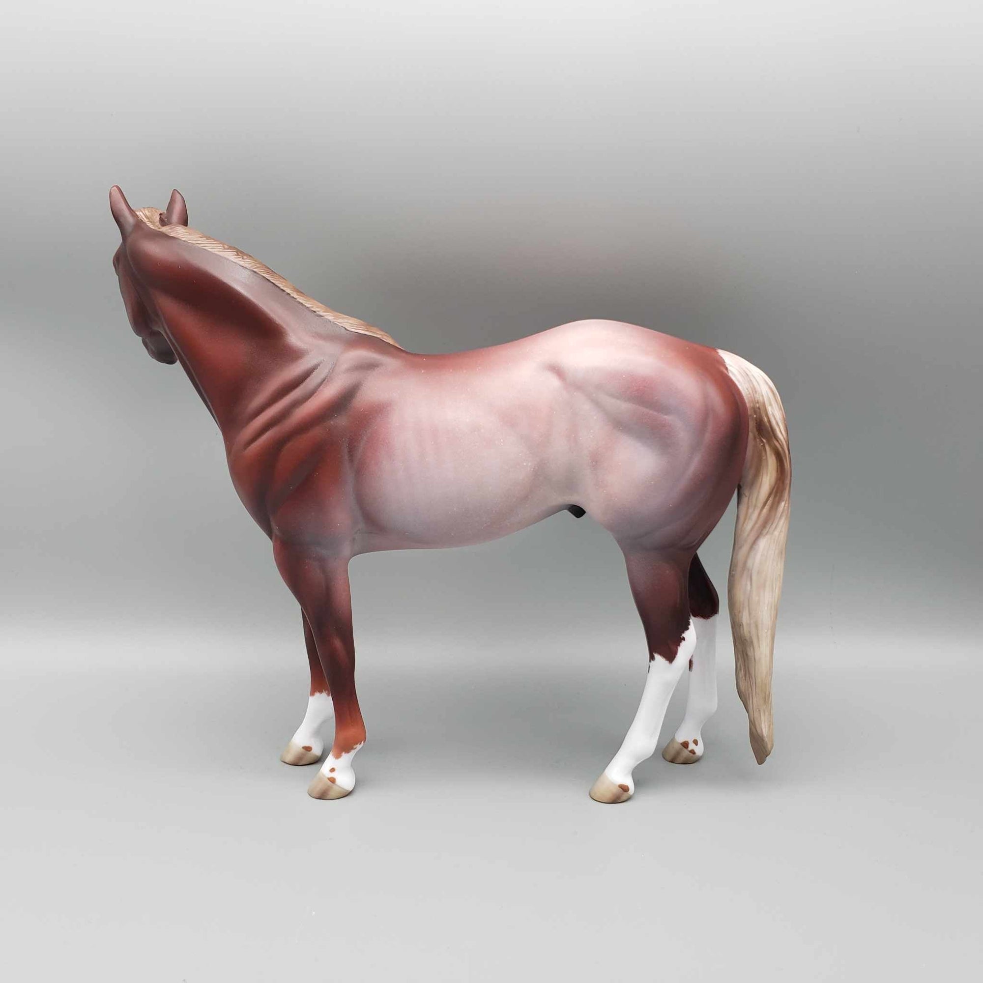 Caelid OOAK Red Roan Rabicano ISH By Jess Hamill Best Offer 1/7/24