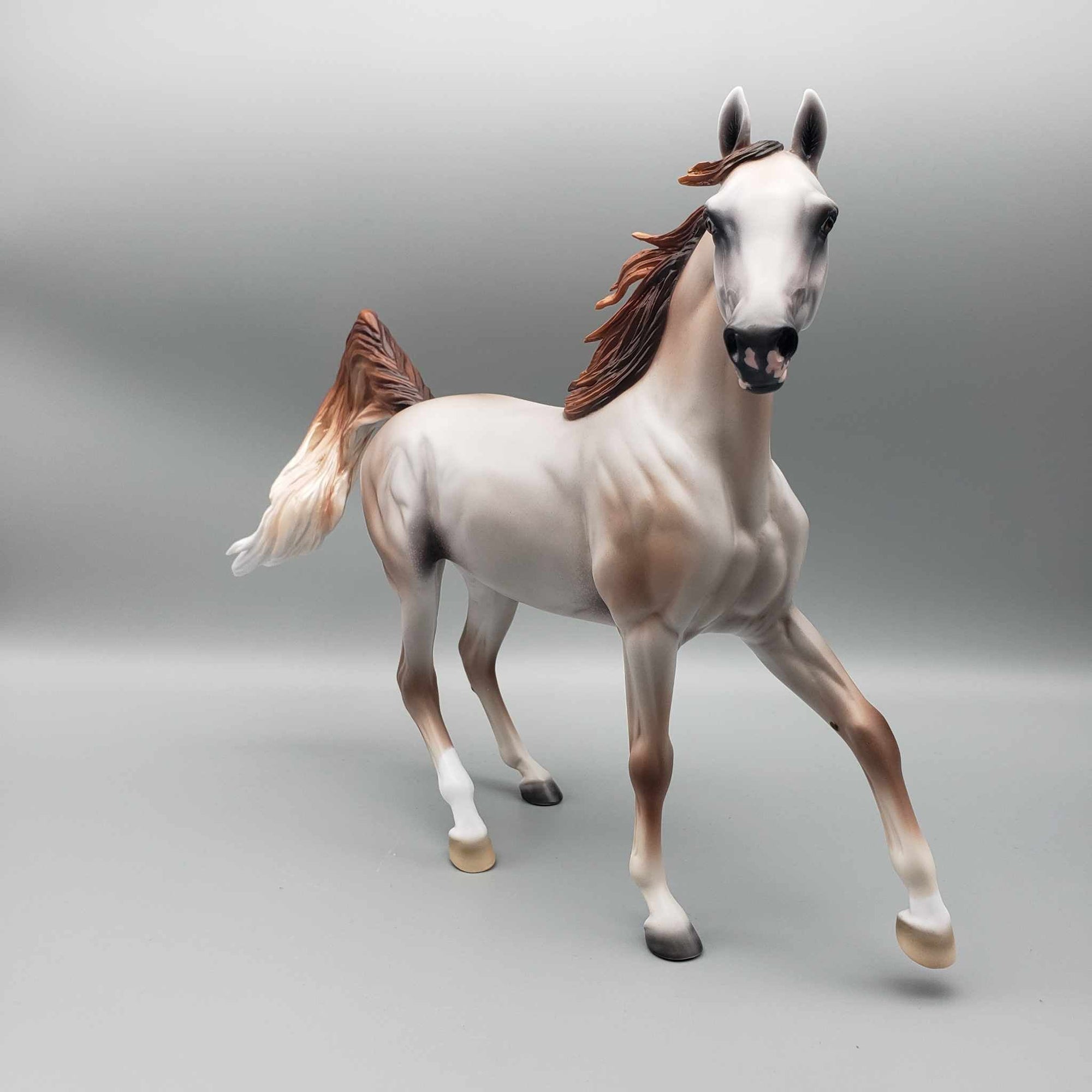 Candy Girl OOAK Chestnut Going Grey Arabian Mare By Ashley Palmer Best Offer 1/7/24